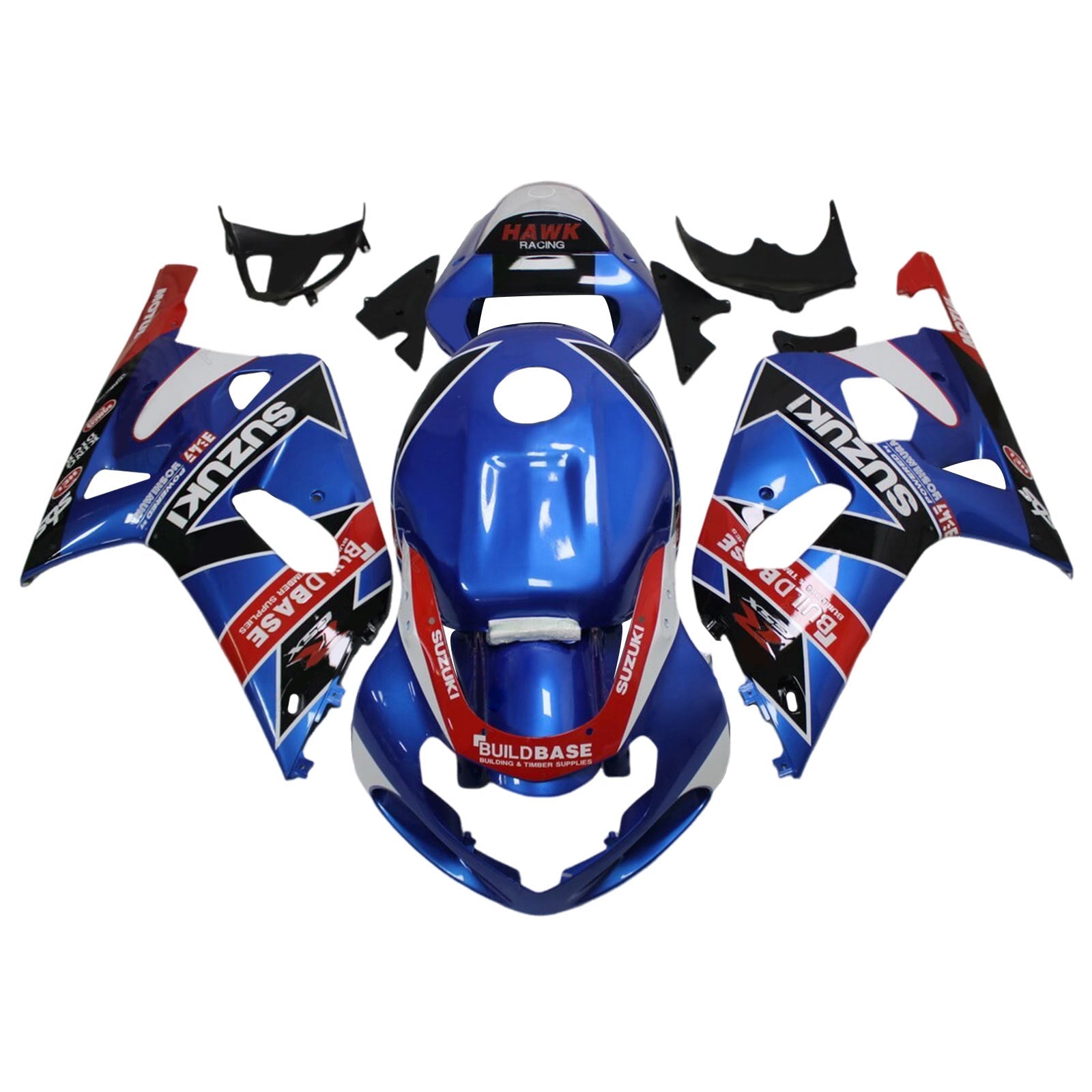 أموتوبارت سوزوكي GSXR600 2001-2003 GSXR750 2000-2003 K1 Fairing Kit