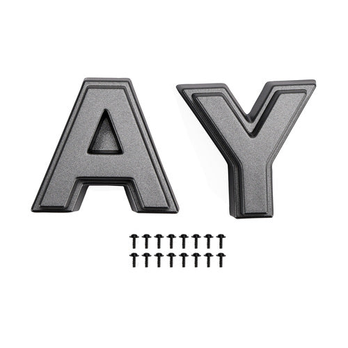 Matte Black Front Bumper Grille Grill Fit Toyota Tacoma 2005-2011 W/LED