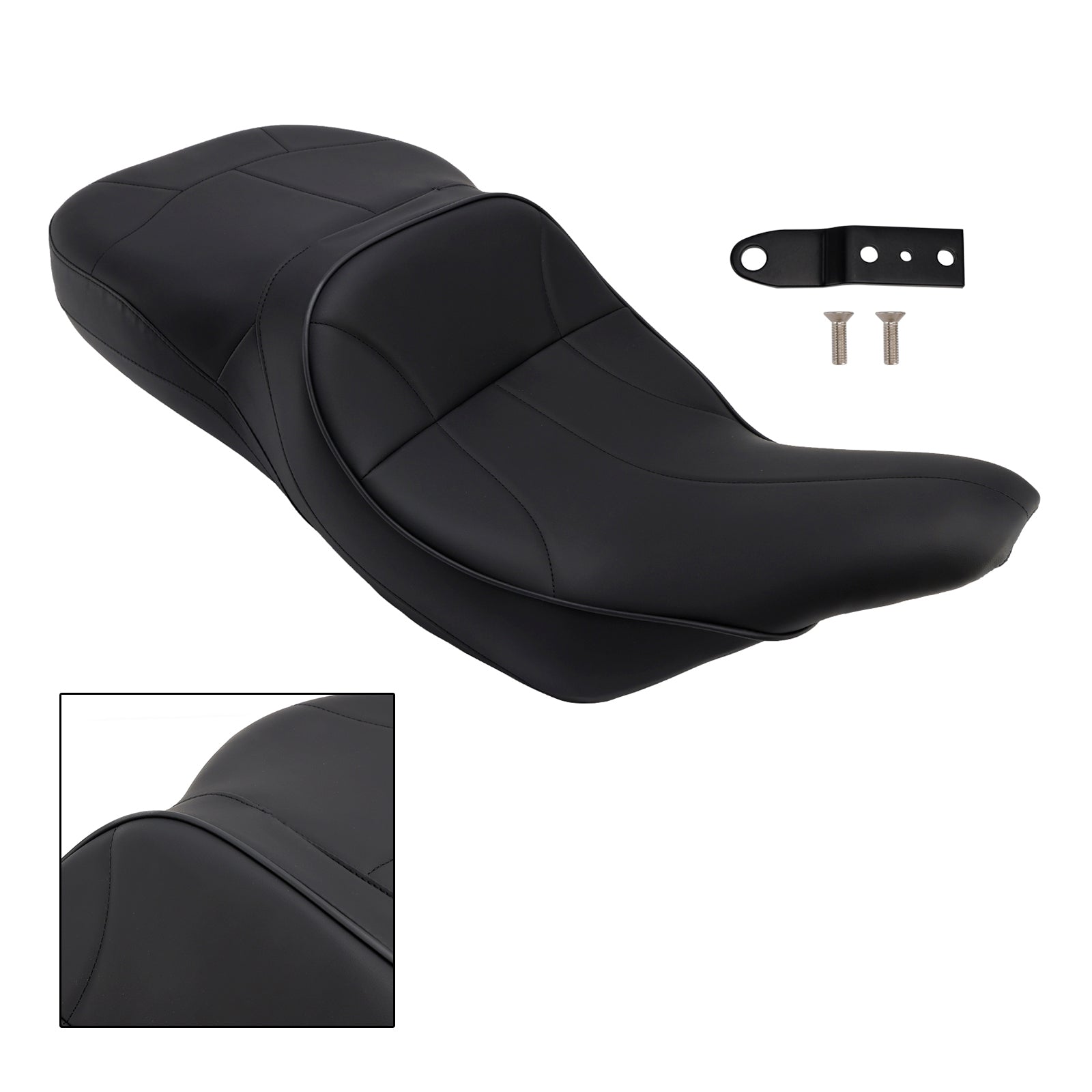 1997-2007 Touring Road King Type Complete Cushion Rider Passenger Seat