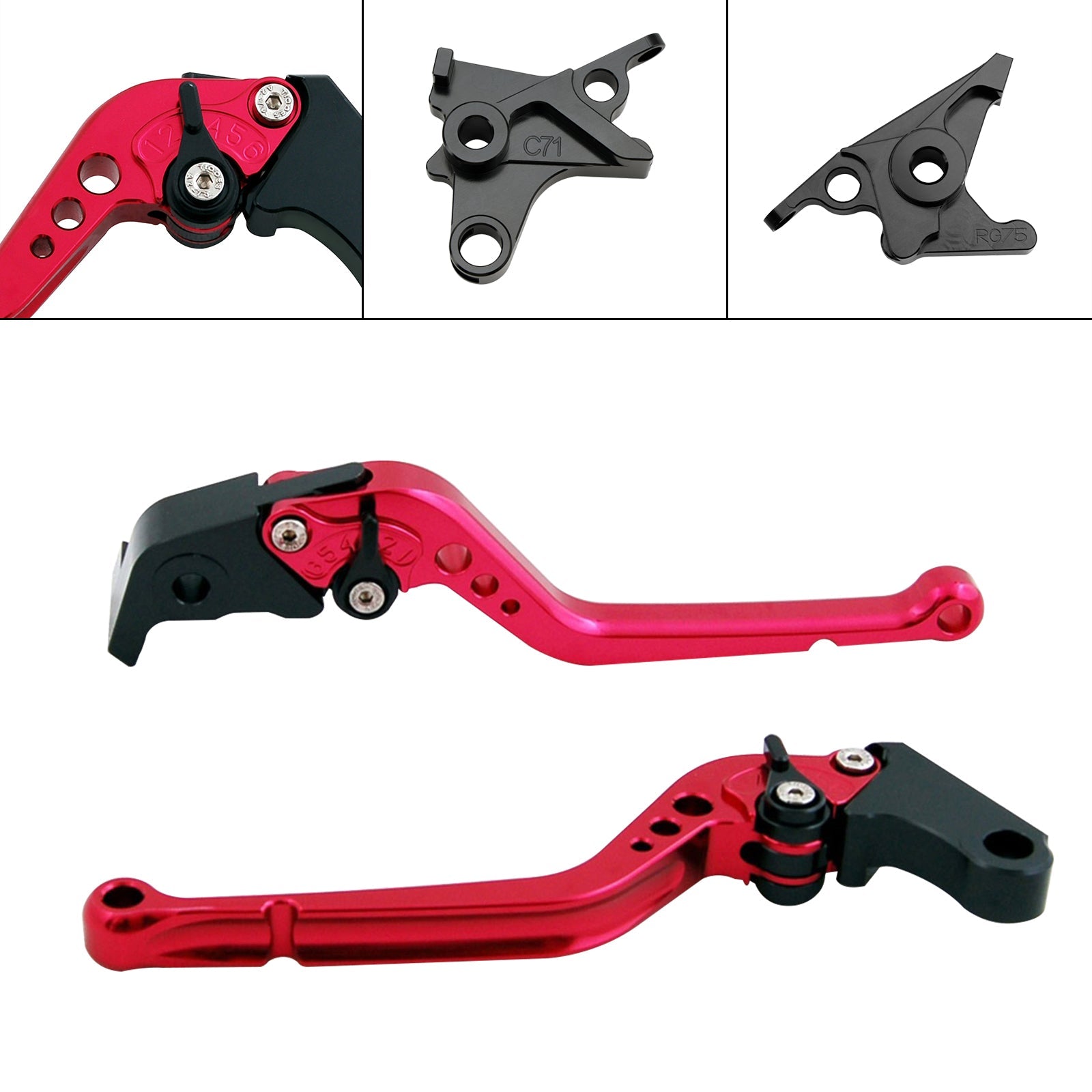 Long Clutch Brake Lever fit for BMW R NINE T /PURE/RACER 2017-2023