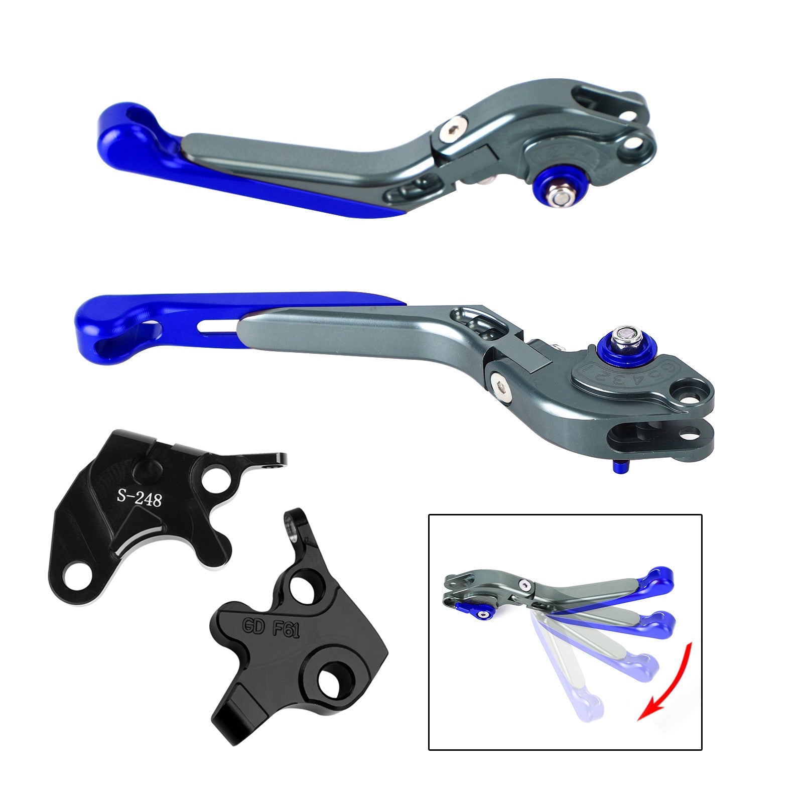 Adjustable Clutch Brake Lever fit for YAMAHA YZF R125 2008-2011