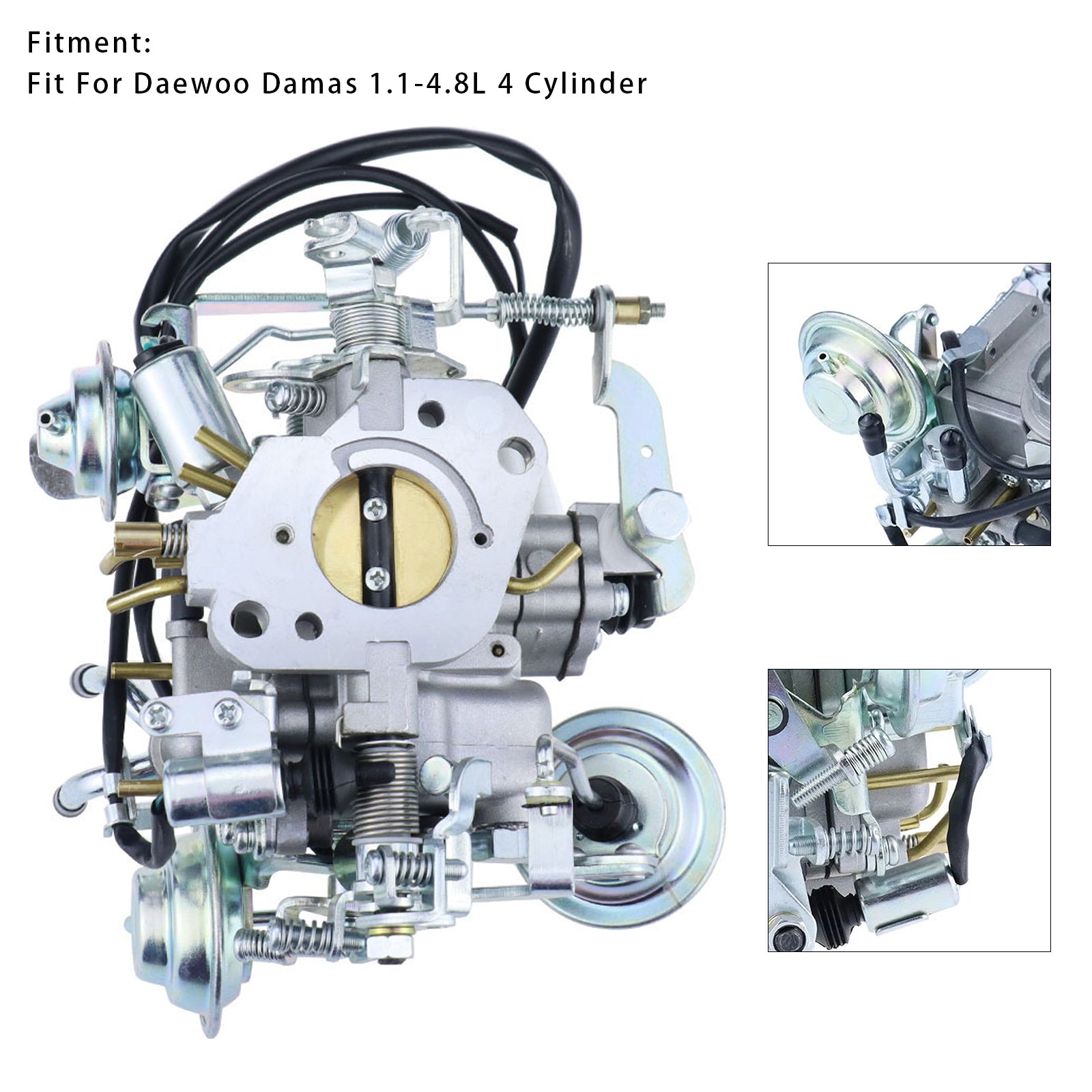 Daewoo Damas 1.1L-4.8L 4 Cylinder Carburetor Manual Choke 94591539