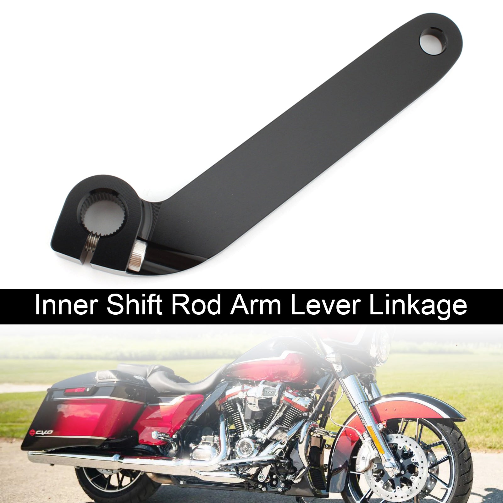 1602-0868 Inner Shift Rod Arm Lever Linkage For Road King FLH FLT FLRT 84-19