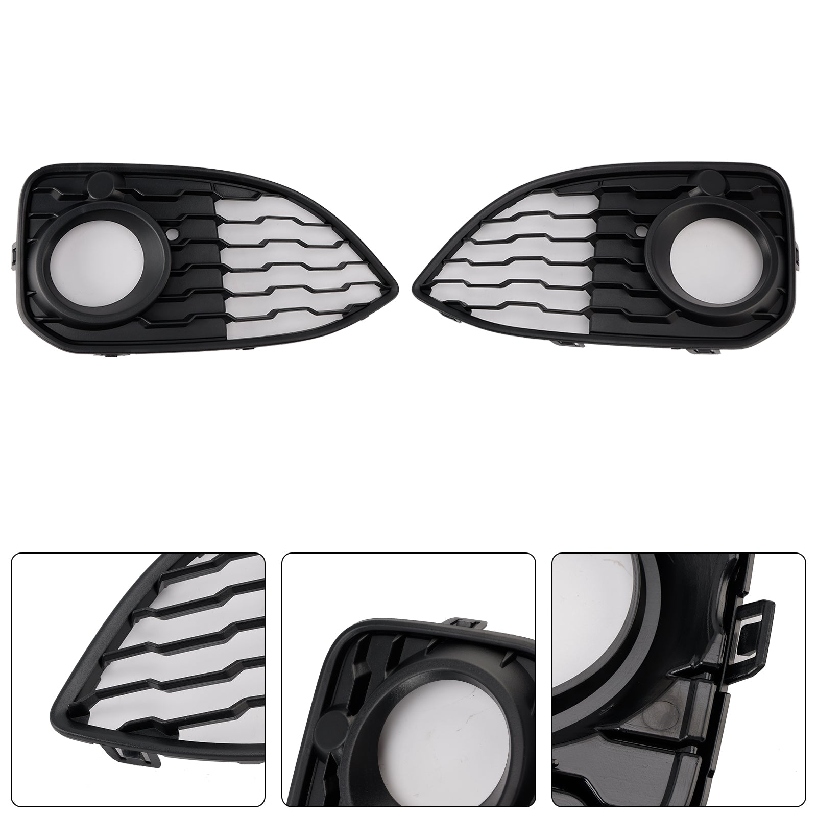 2015-2019 BMW 1 Series F20 F21 LCI M-Sport 2PCS Fog Light Cover Grille