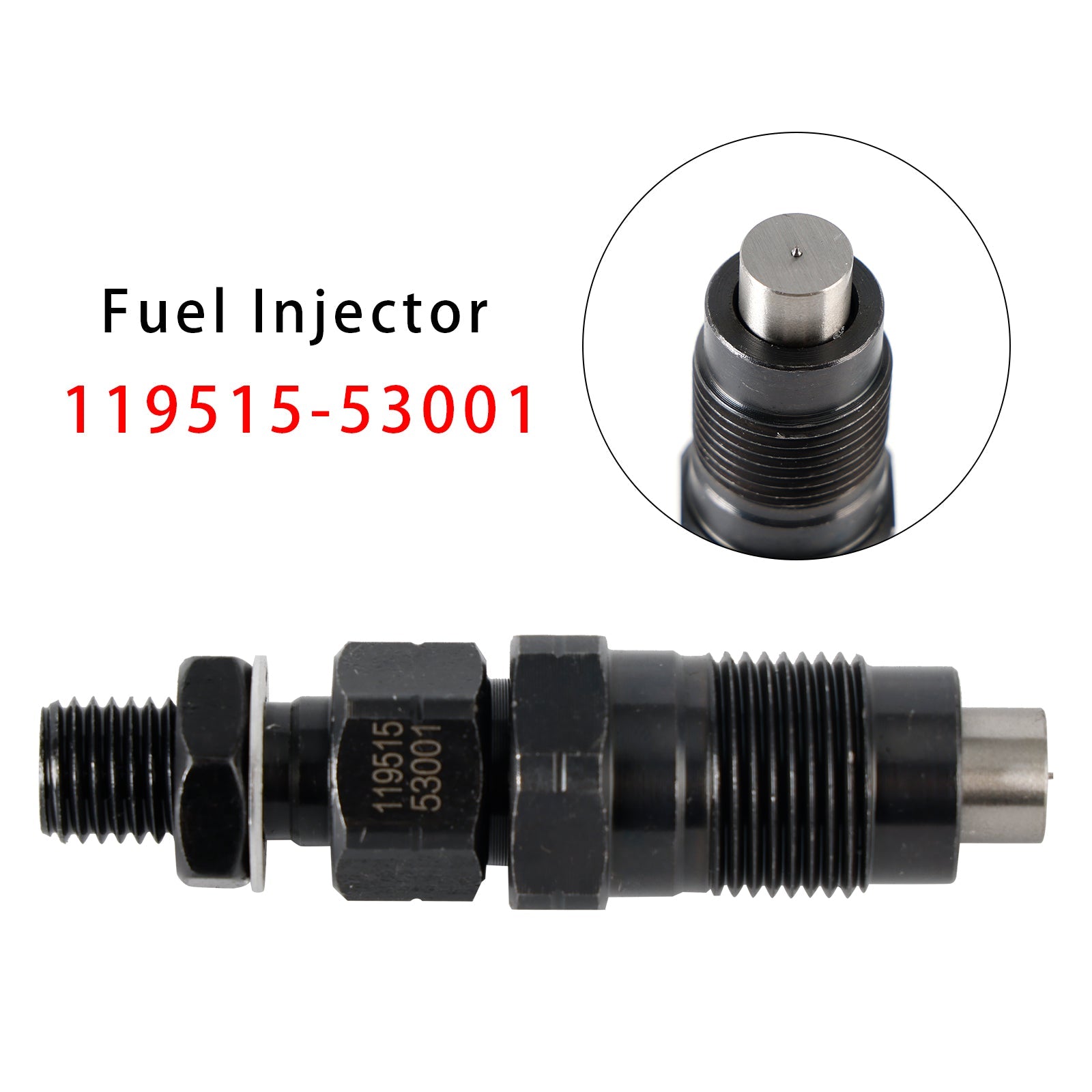 1Pcs Fuel Injector For Yanmar 3TNV70 3YM20 3YM30 2YM15 Engines 119515-53001
