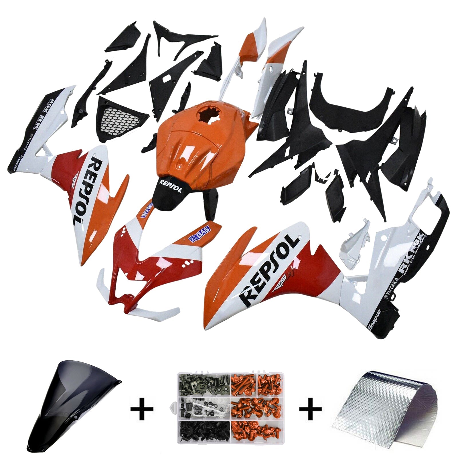 Amotopart Aprilia RS4 125 50 2012-2016 Kit Carenado Carrocería