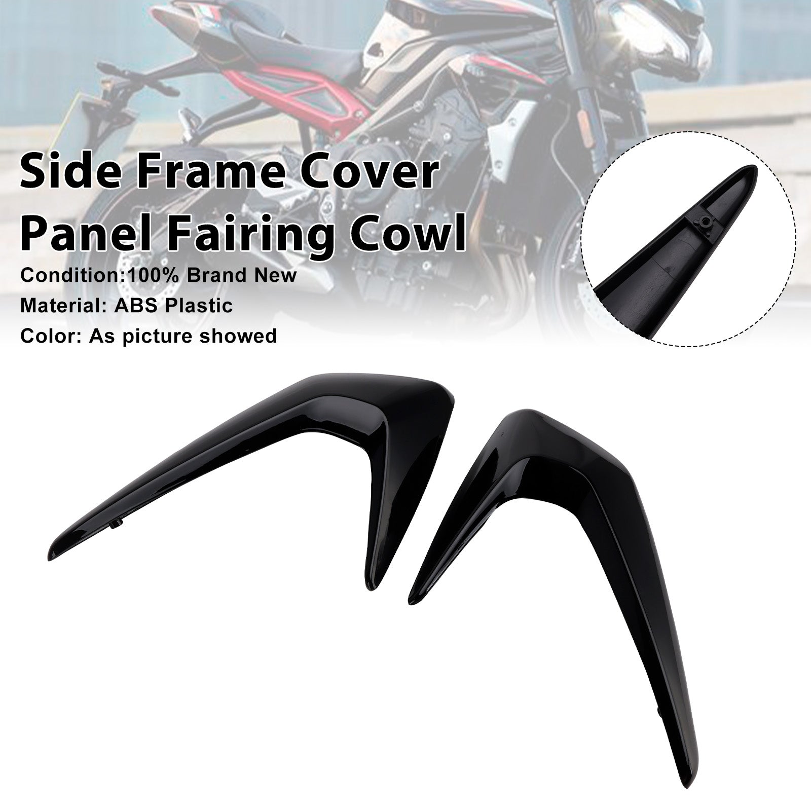 2020-2022 Street Triple 765 R/RS Side Frame Cover Panel Fairing