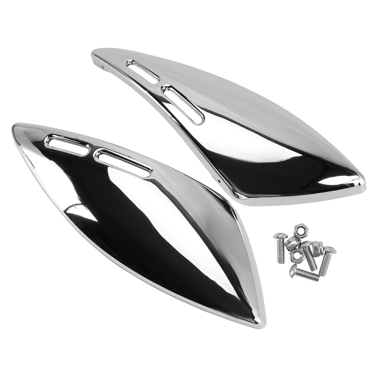 2018-2024 Kawasaki Z900RS Gas Tank Side Cover Panel Fairing Cowl Chrome