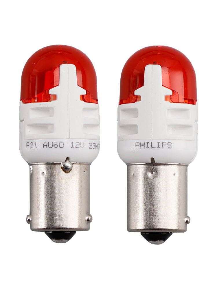 Car Light LED-AMBER Ultinon Pro6000 PY21W P21W 11498AU60 For PHILIPS