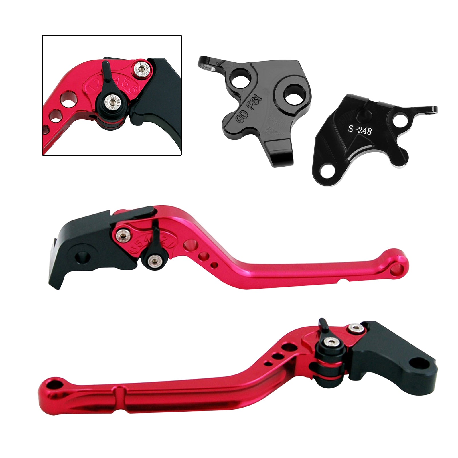 2008-2011 YAMAHA YZF R125 Long Clutch Brake Lever