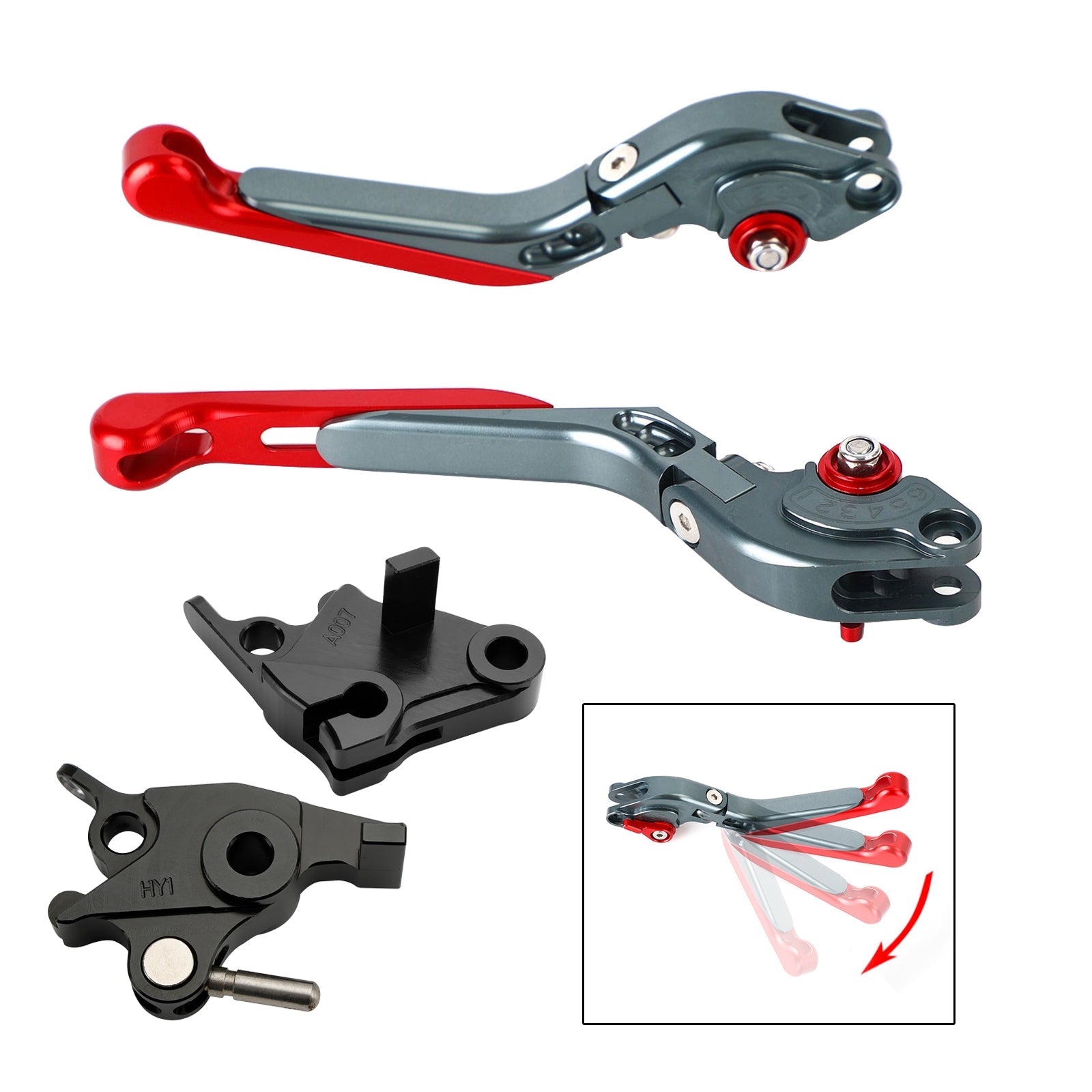 Adjustable Clutch Brake Lever fit for CFMOTO 400NK 650NK 650MT 650GT 2020-21