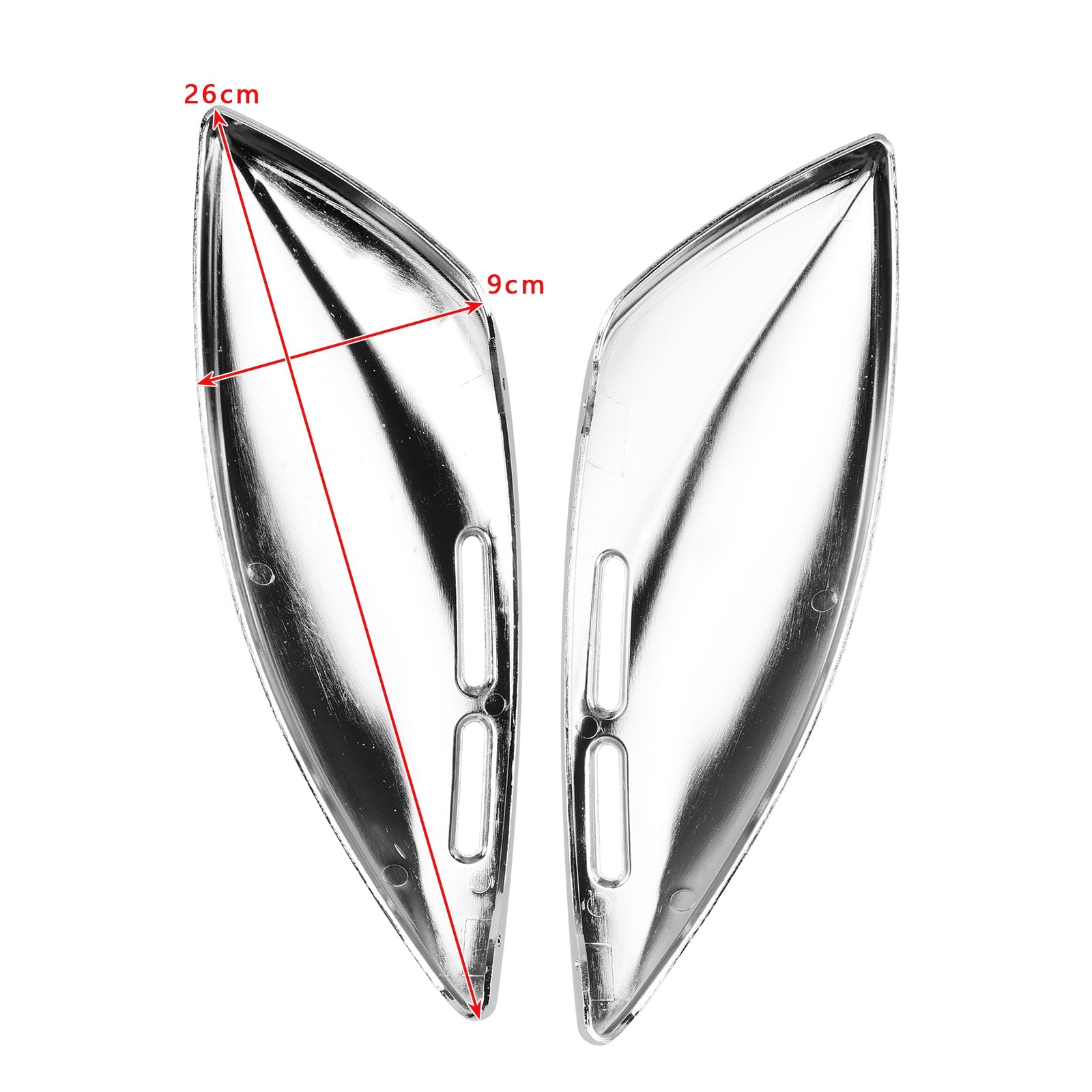 2018-2024 Kawasaki Z900RS Gas Tank Side Cover Panel Fairing Cowl Chrome