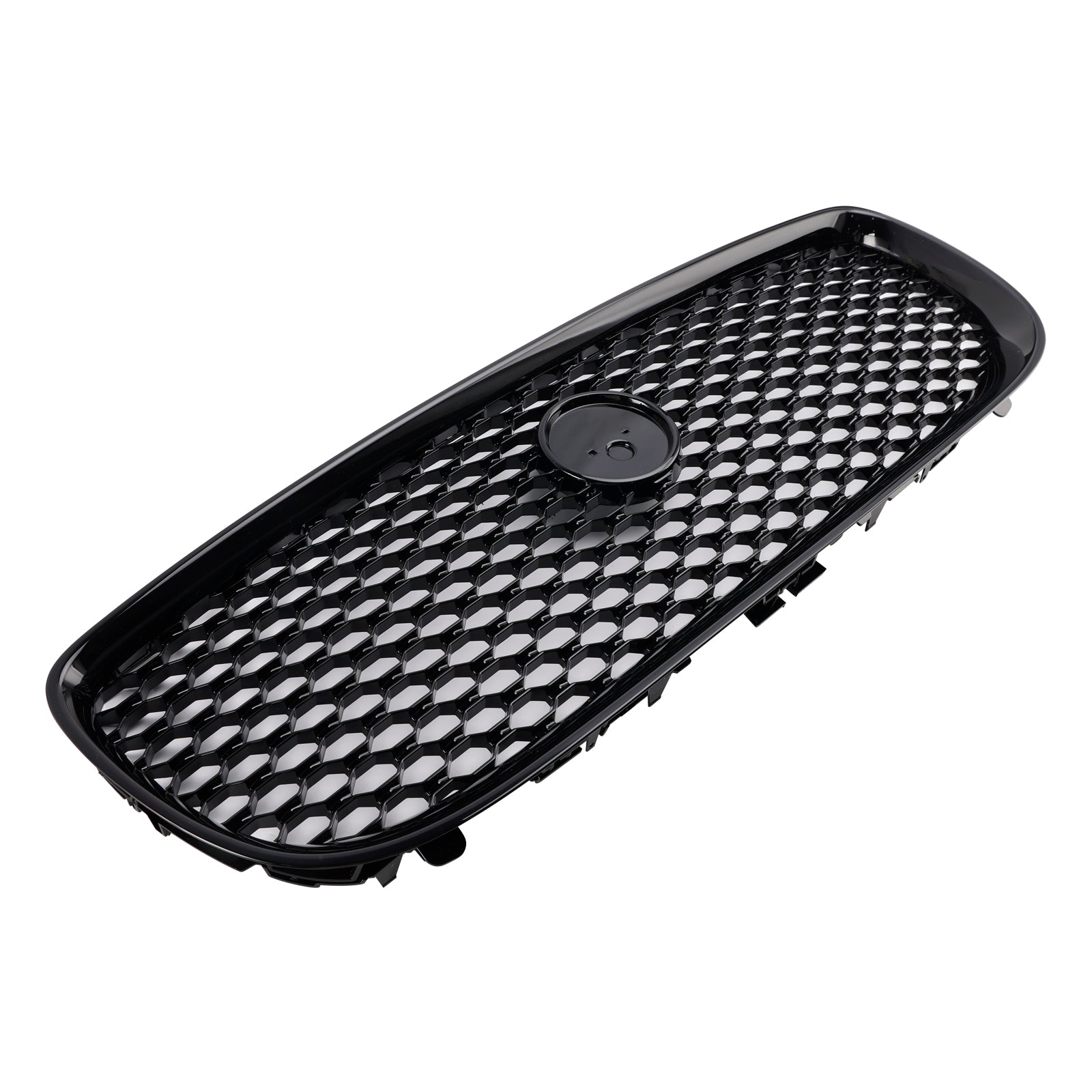 Gloss Black Honeycomb Front Bumper Grille Grill Fit Jaguar XE 2015-2018