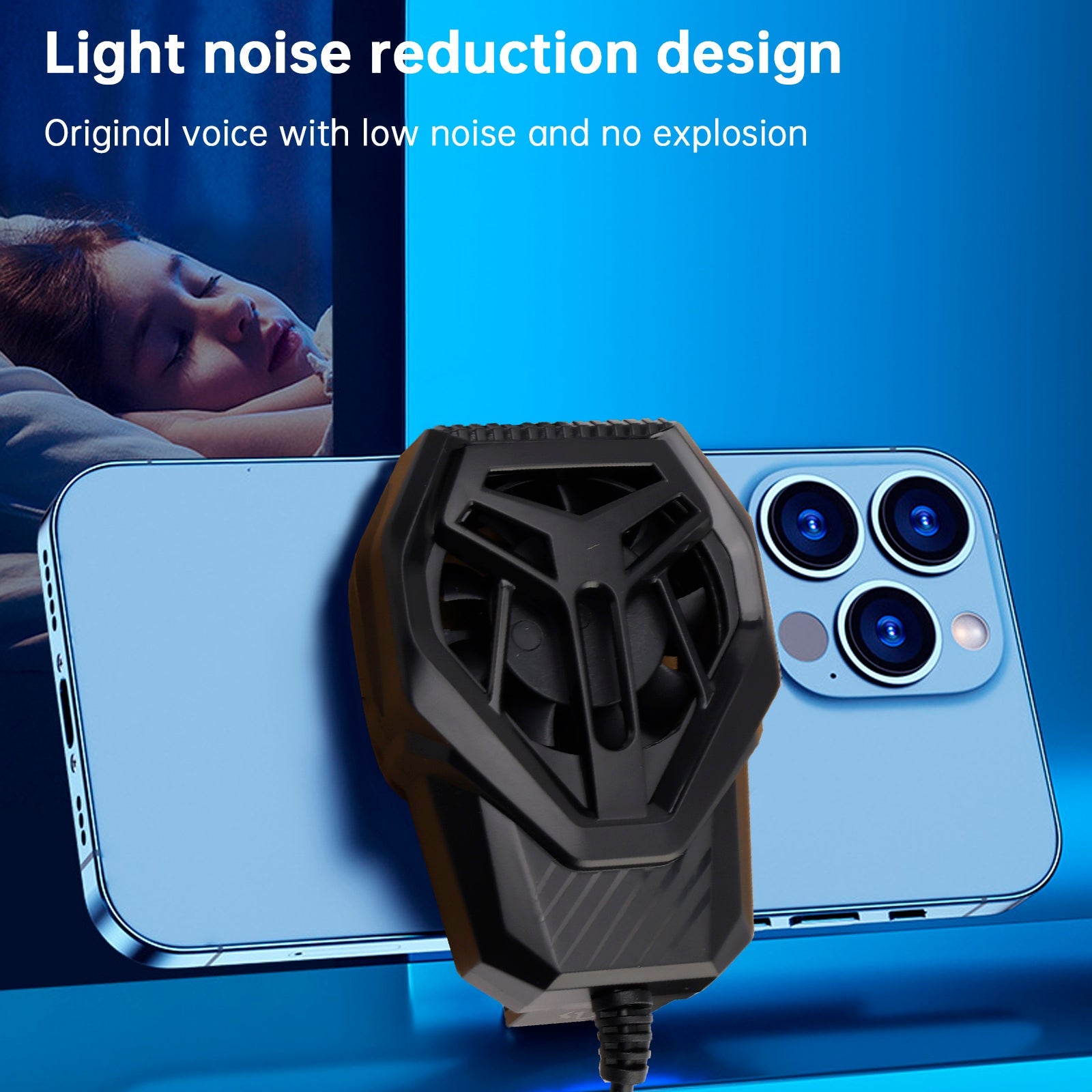S-01 Mobile Phone Heatsink Cooling Air Heatsink Back Clip Cooling Radiator