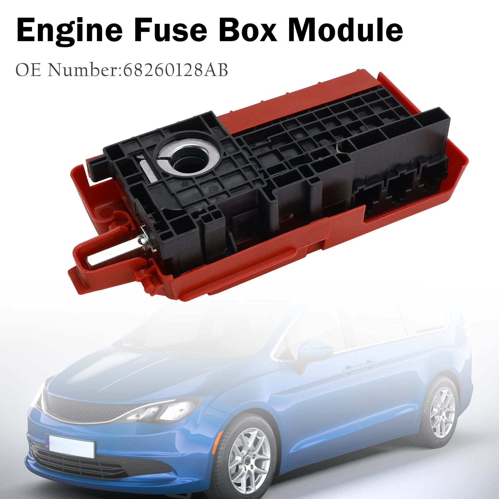 2020-2022 For Chrysler Voyager 3.6L Engine Fuse Box Module 68260128AB