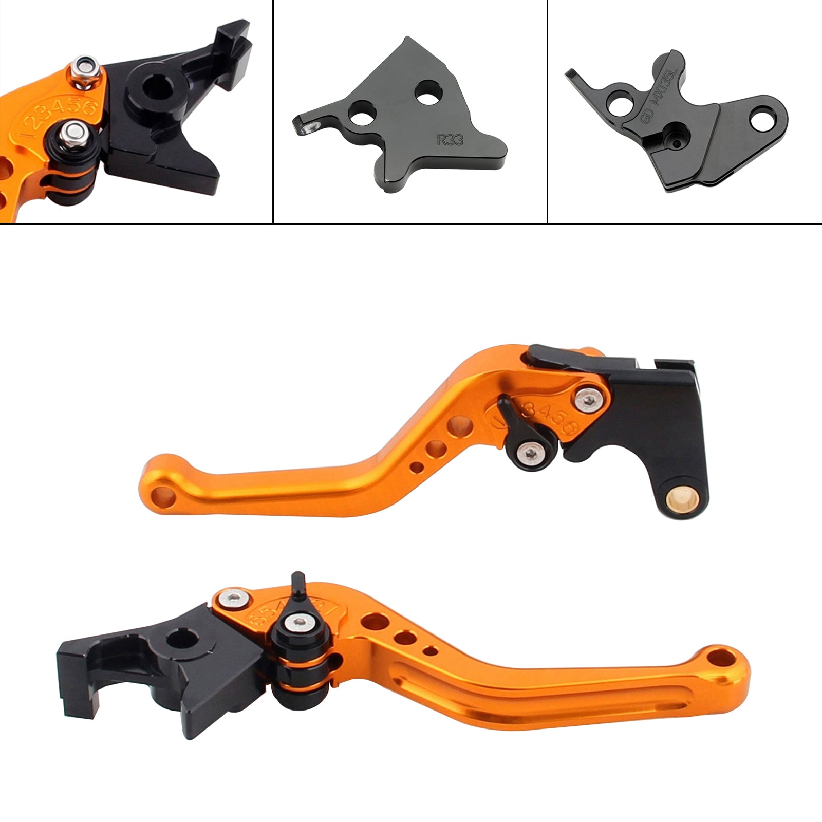 2005-2014  YAMAHA YBR125 NEW Short Clutch Brake Lever