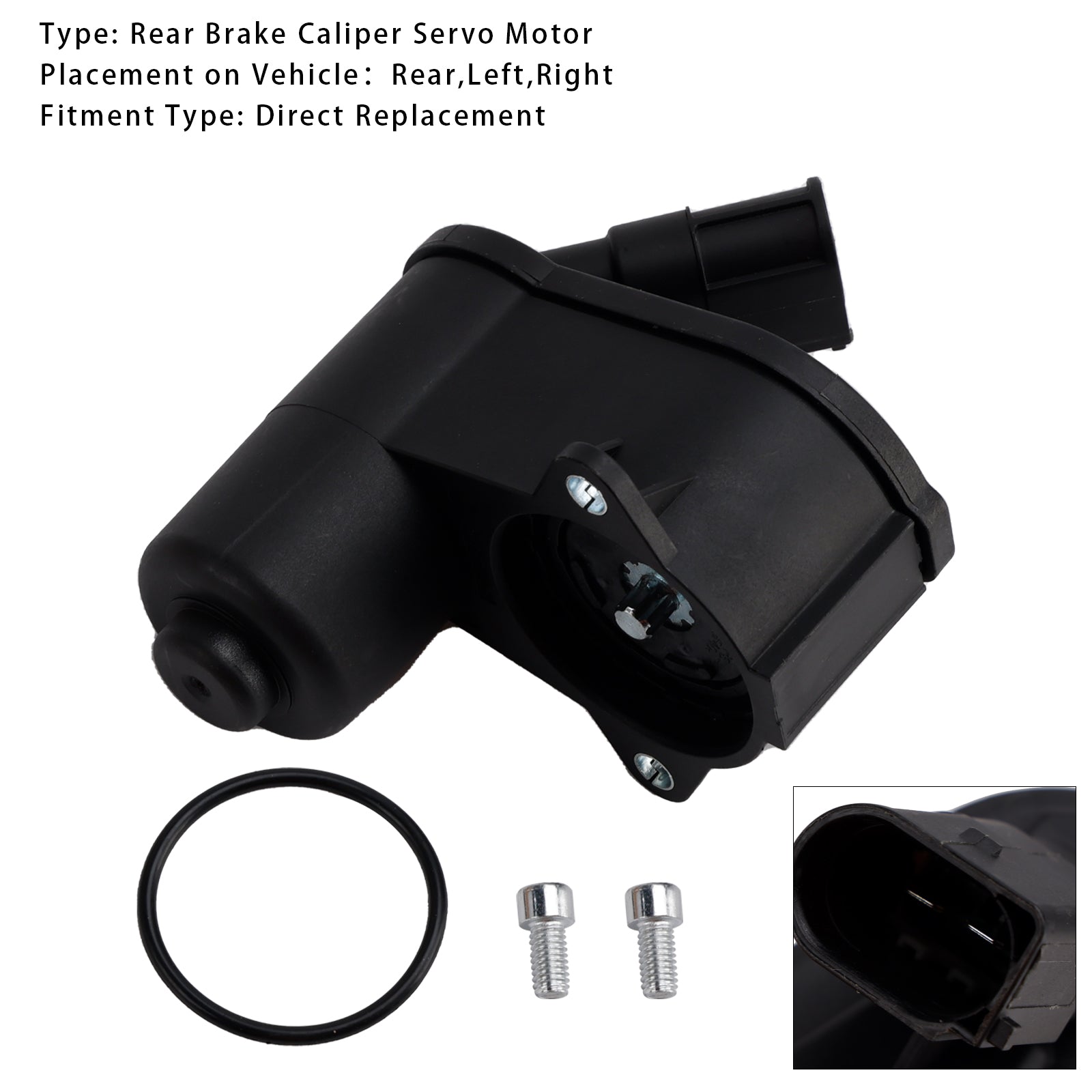 Rear Brake Caliper Servo Motor 6 Torx For Audi A6 C6 4F2 4F5 4FH 4F0998281B