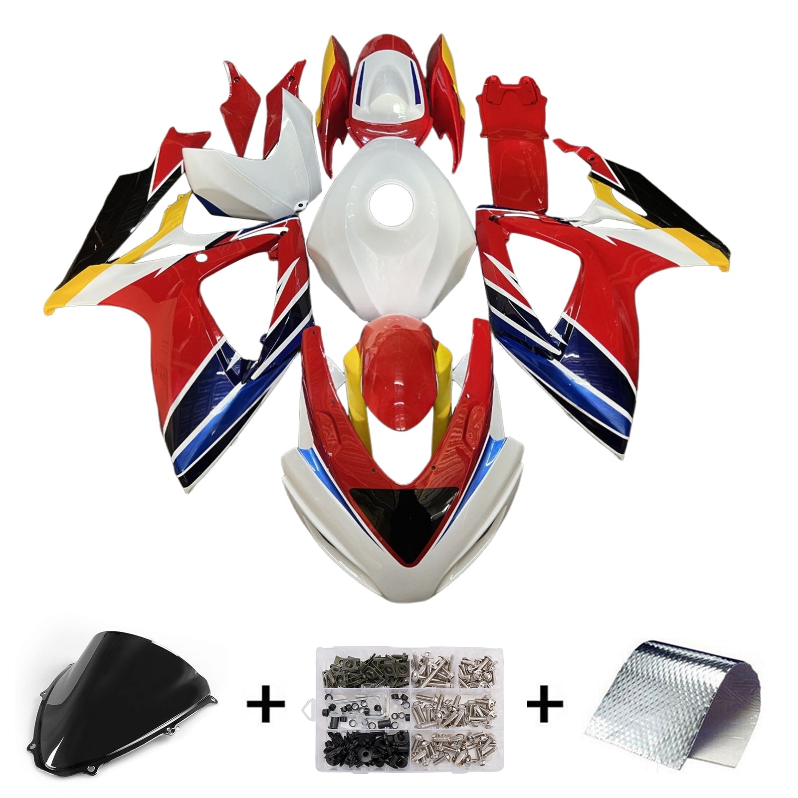 Injection Fairing Kit Bodywork Plastic ABS For Suzuki GSXR 600/750 2006-2007 K6