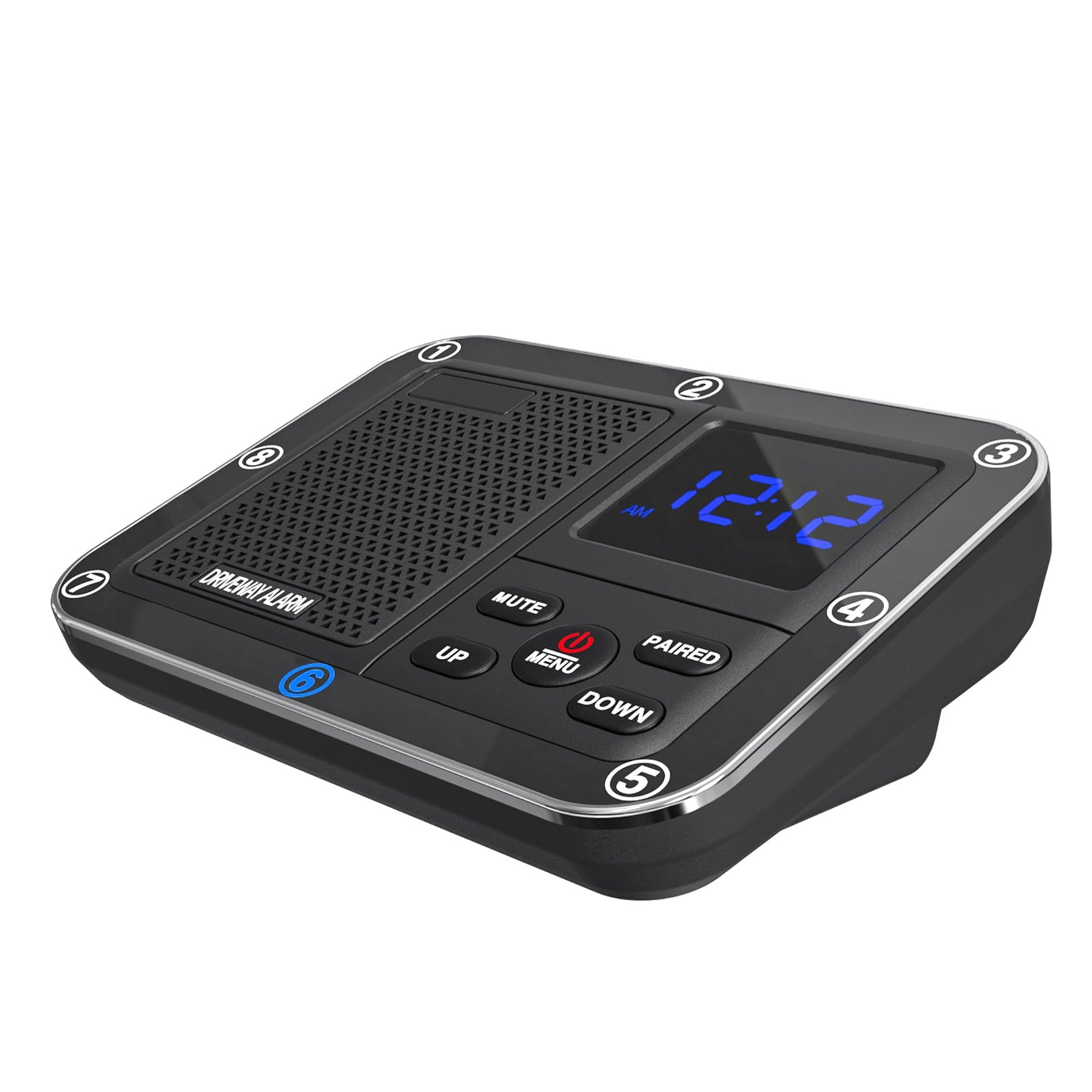 800m Solar Outdoor Infrared Powered Driveway Alarm Anti-Theft Induction Wireless