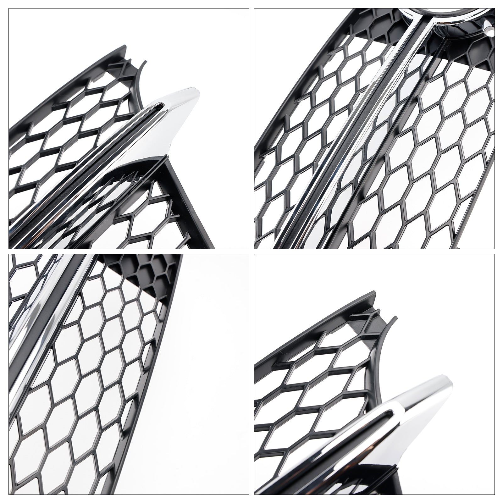 2011-2014 Audi TT MK2 S-Line TTS Chrome Front Bumper Fog Light Grille