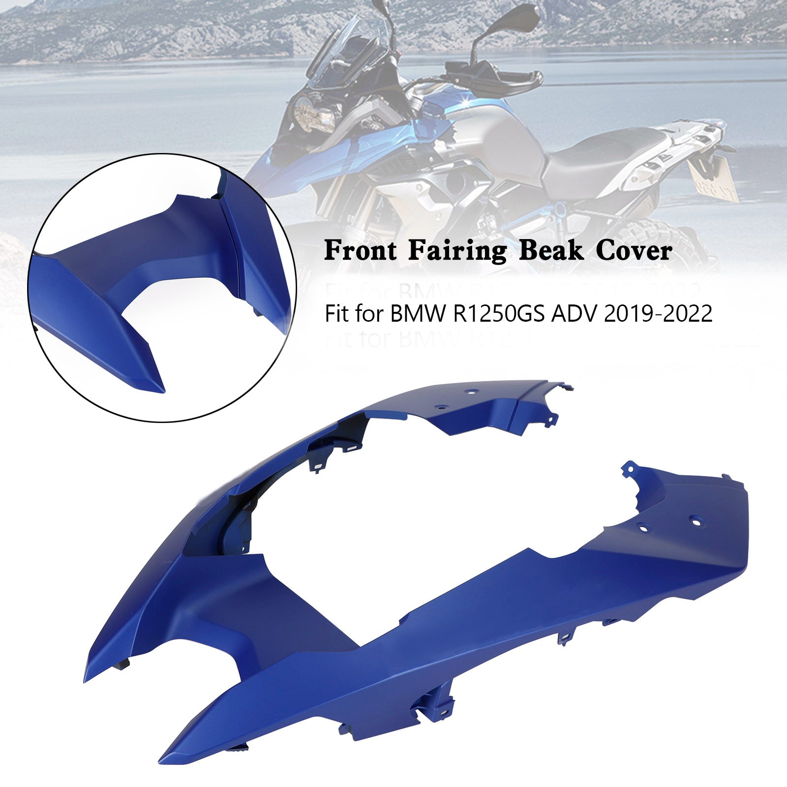 2019-2023 BMW R1250GS ADV Front Nose Fairing Beak Fender Cover