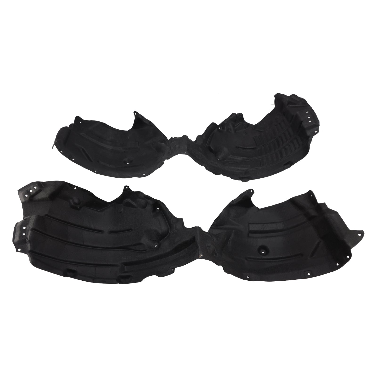 Pair Front Inner Side Fender Liners For 2020-2024 Toyota Highlander 538060E170