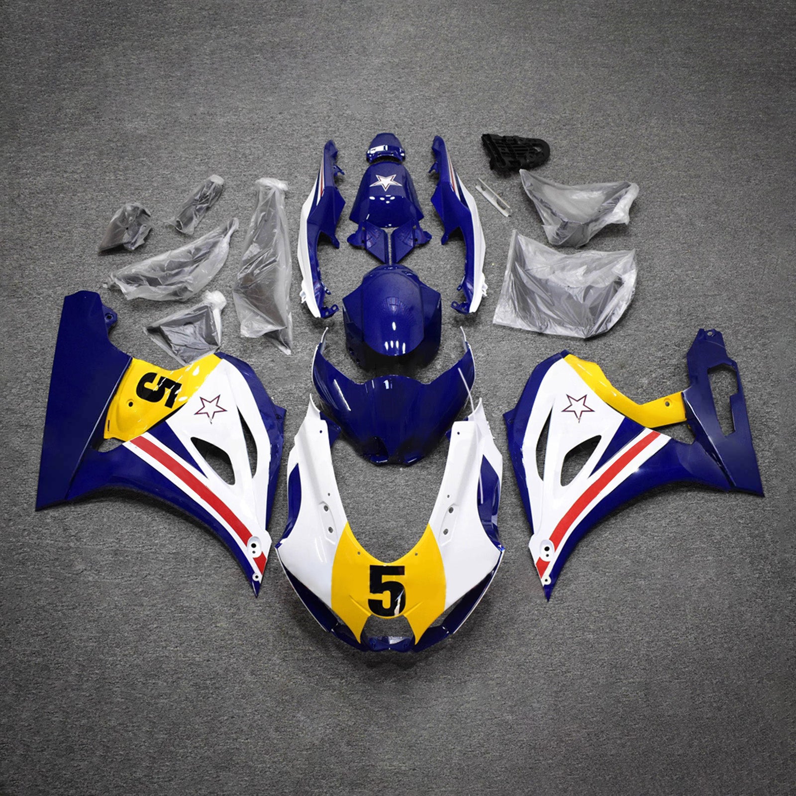Injection Fairing Kit Bodywork Plastic ABS For Suzuki GSXR1000 2017-2026 K17