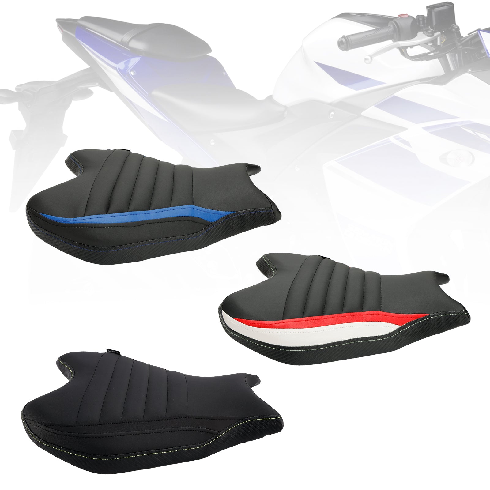 Yamaha Yzf-R7 Yzf R7 2021-2022 Front Driver Seat Raider Cushion Pu