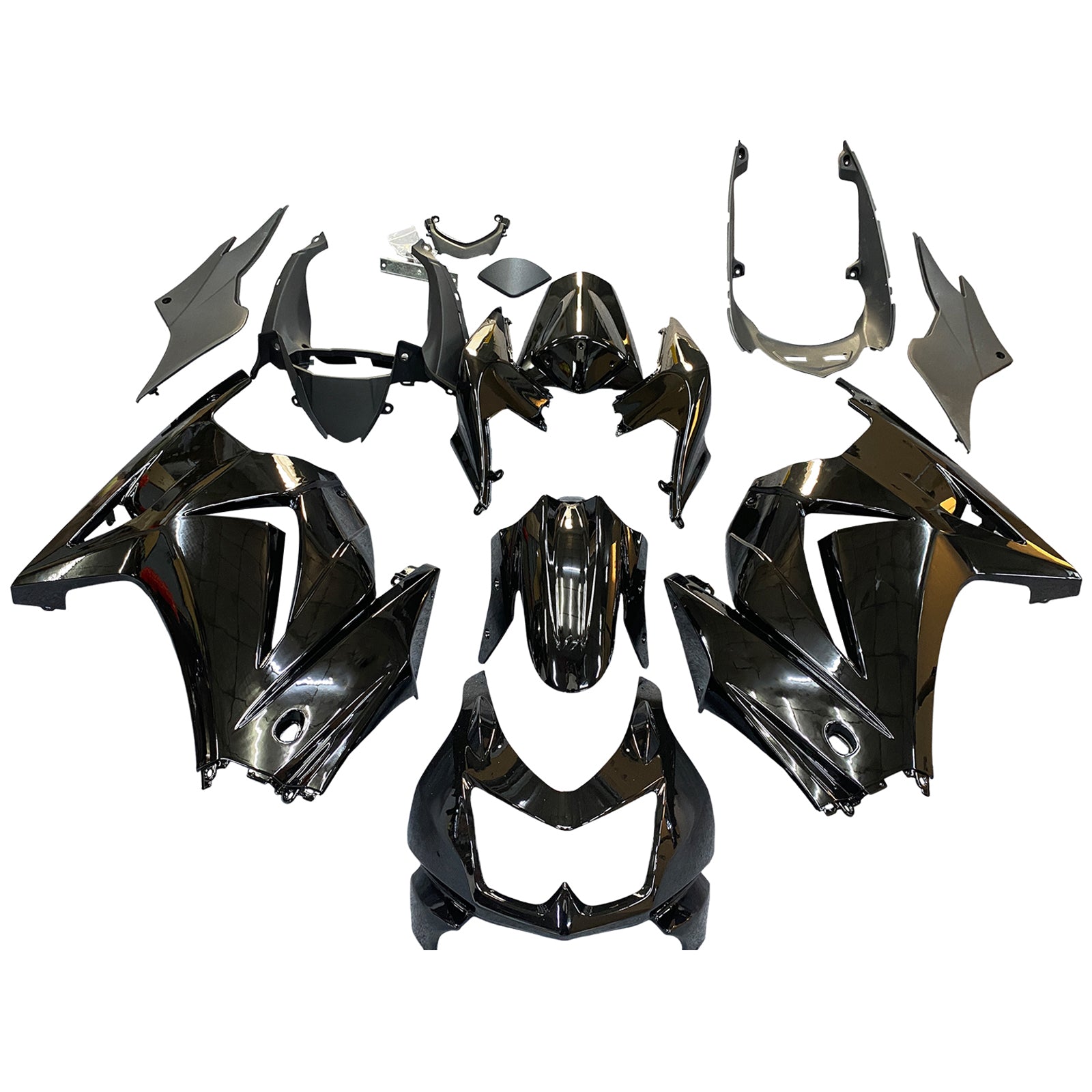 2008-2012 EX250 / Ninja 250R Bodywork Fairing ABS Injection Molded Plastics 4 Colors Generic