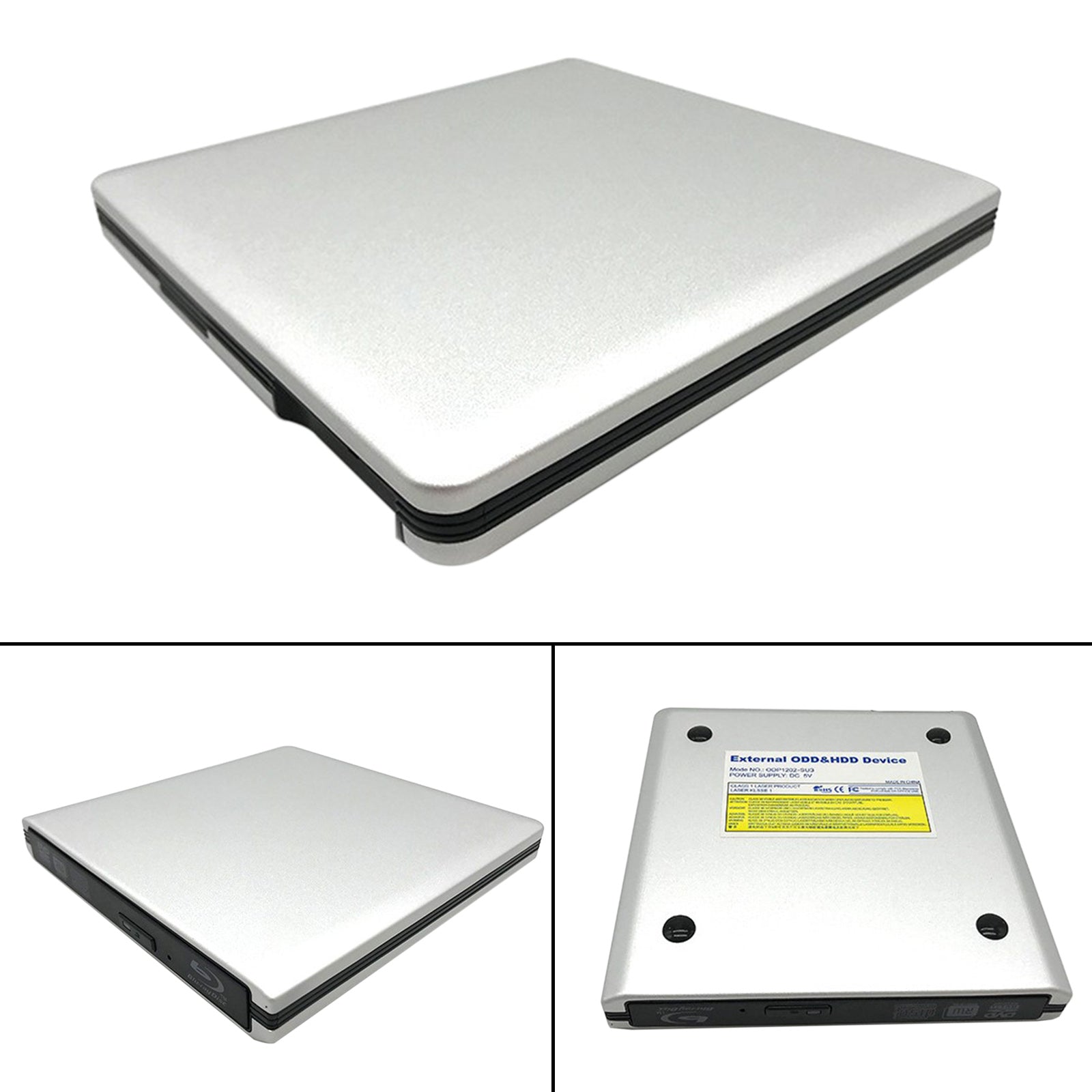 4K Genuine Bluray Burner External USB 3.0 Player BD DVD CD Recorder Cable Drive