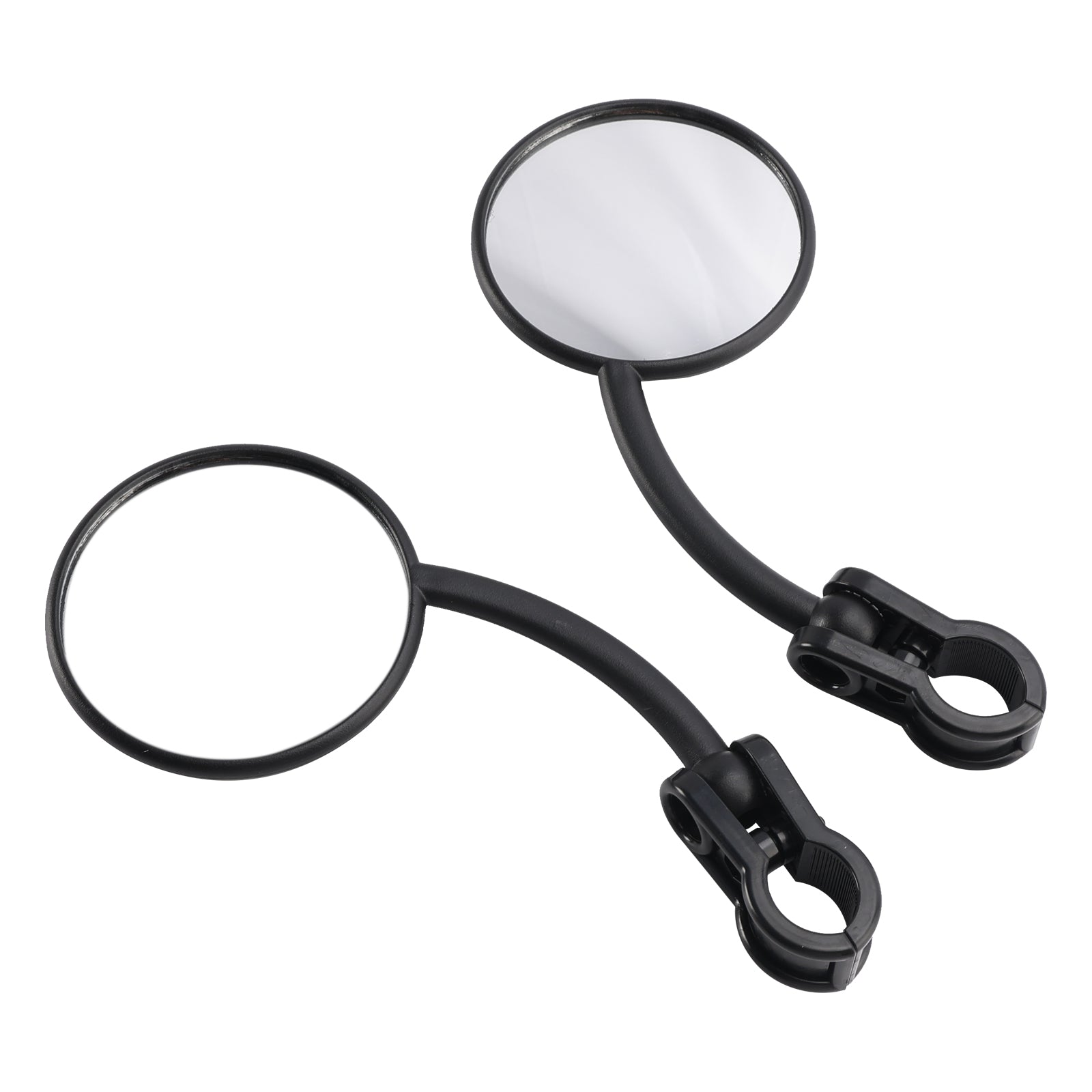 Universal 22mm Handlebar Clamp 80mm Enduro Motocross Mirror Set folding mirrors