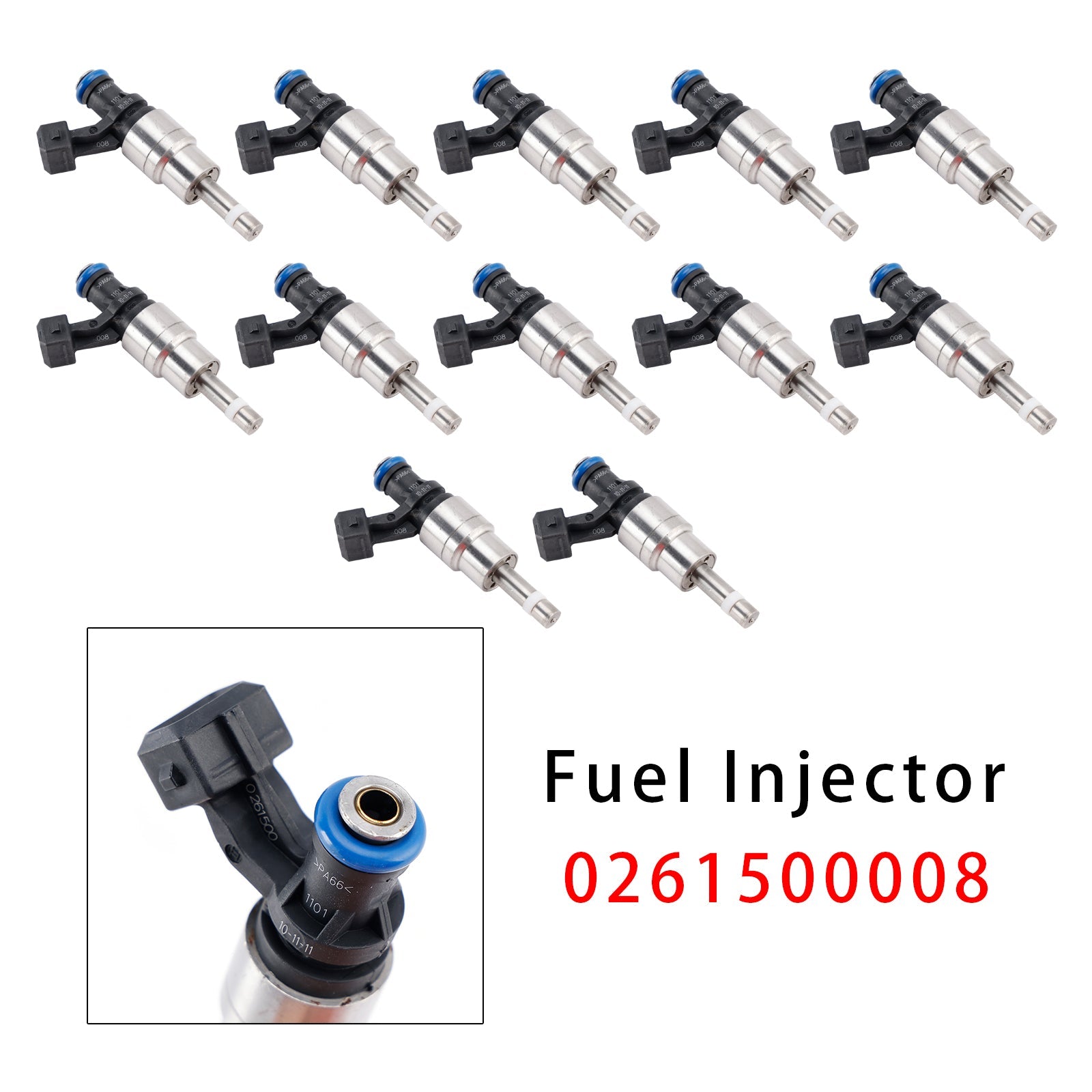 2006- Rolls-Royce Phantom Drophead Coupe 6.75 V12 12PCS Fuel Injector FJ742