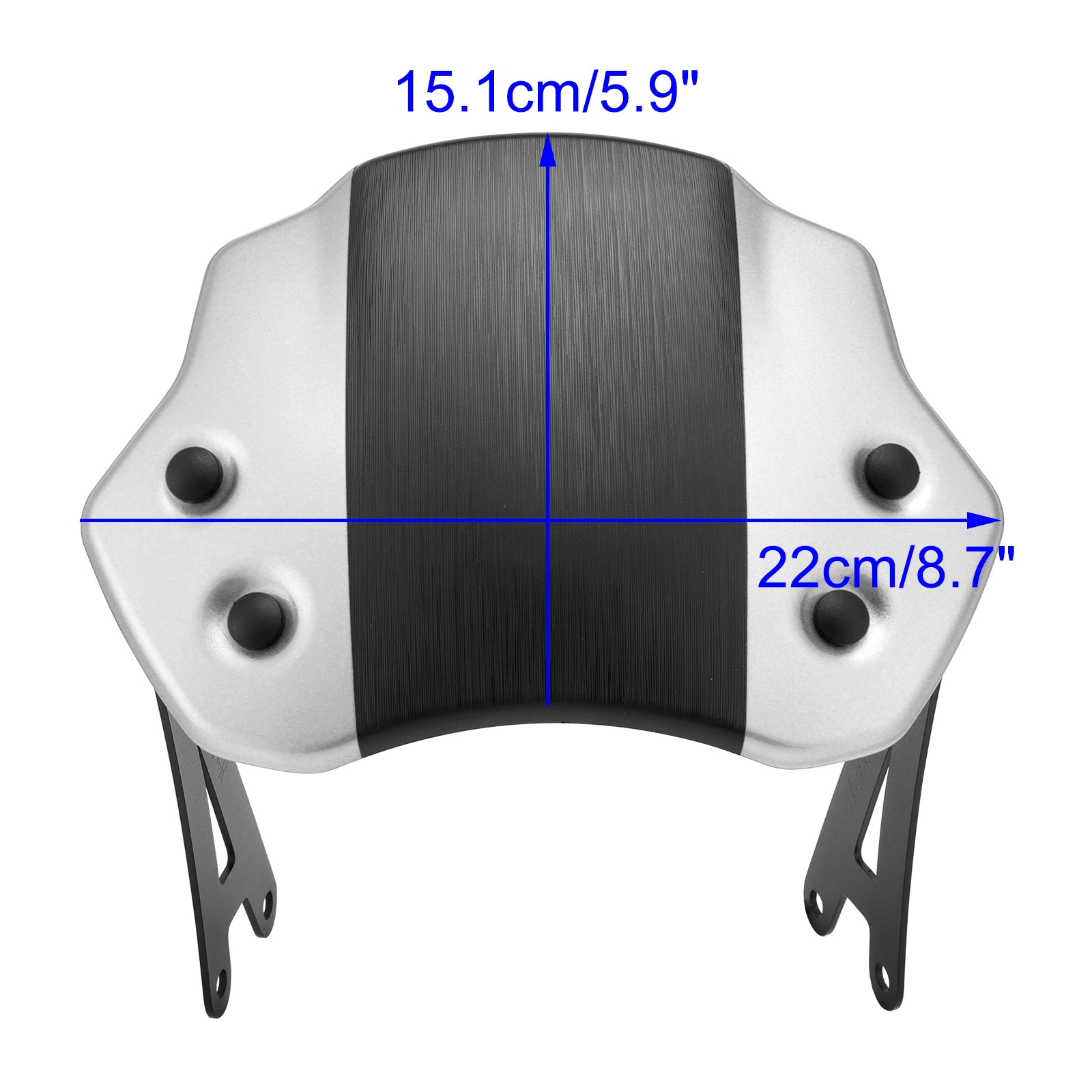 2024-2025 SCRAMBLER 400 X Motorcycle Windshield WindScreen