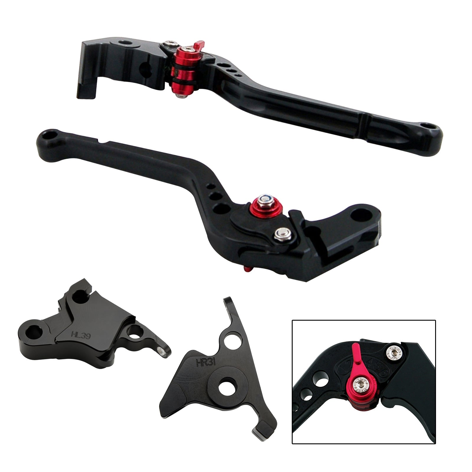 Long Clutch Brake Lever fit for CFMOTO 450SS 450SR 21-23 450NK 23-24