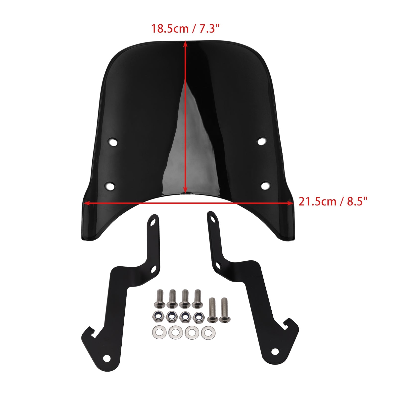 Windshield WindScreen fit for YAMAHA XSR 155 2020-2023 XSR 125 2024-2025
