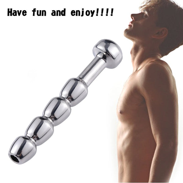Urethral Stretching Penis Dilator Hollow Plug Stainless Steel For Male Stimulate