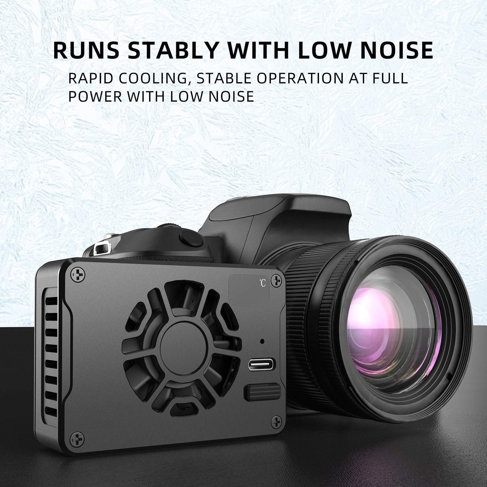 Semiconductor Camera Radiator Slr Cooler Fan For Sony Canon R5/R6/R7/Fuji Xt4