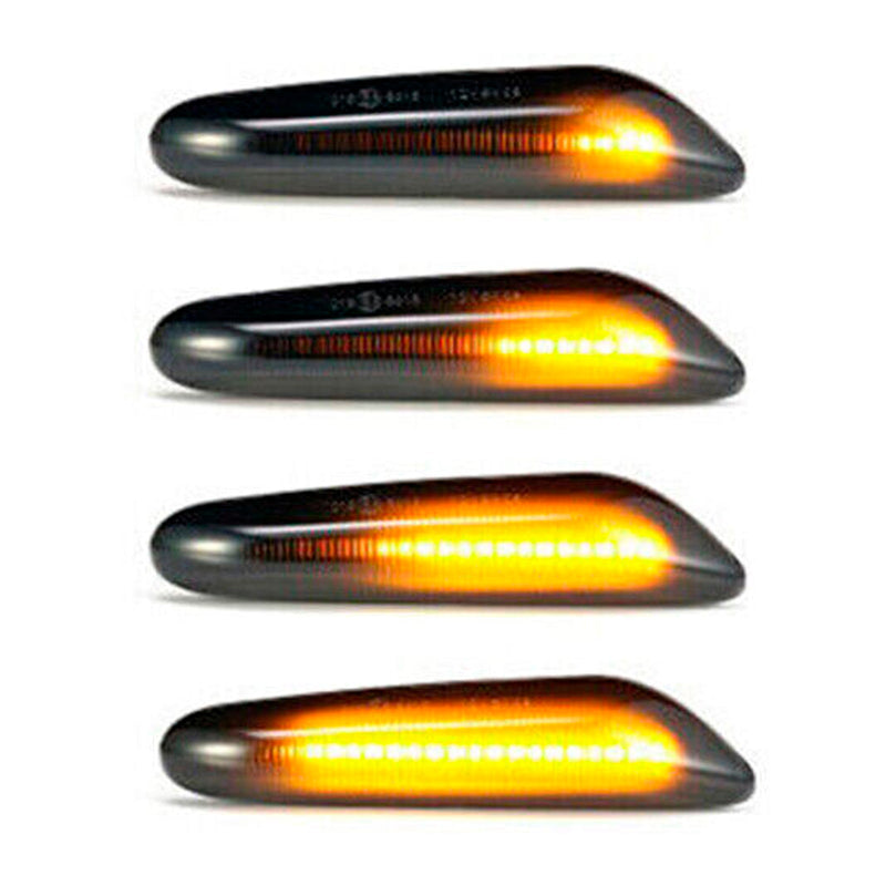 LED Sequential Blinker Side Indicator Turn Signal for BMW E90 E92 E60 E87 E82