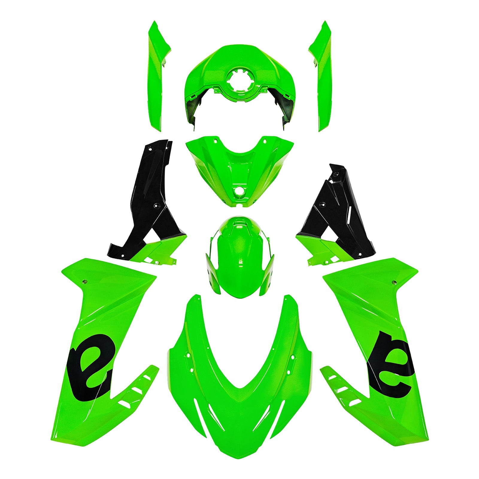 Injection ABS Plastic Bodywork Fairing Kit for Aprilia RS457 2024-2025 07#