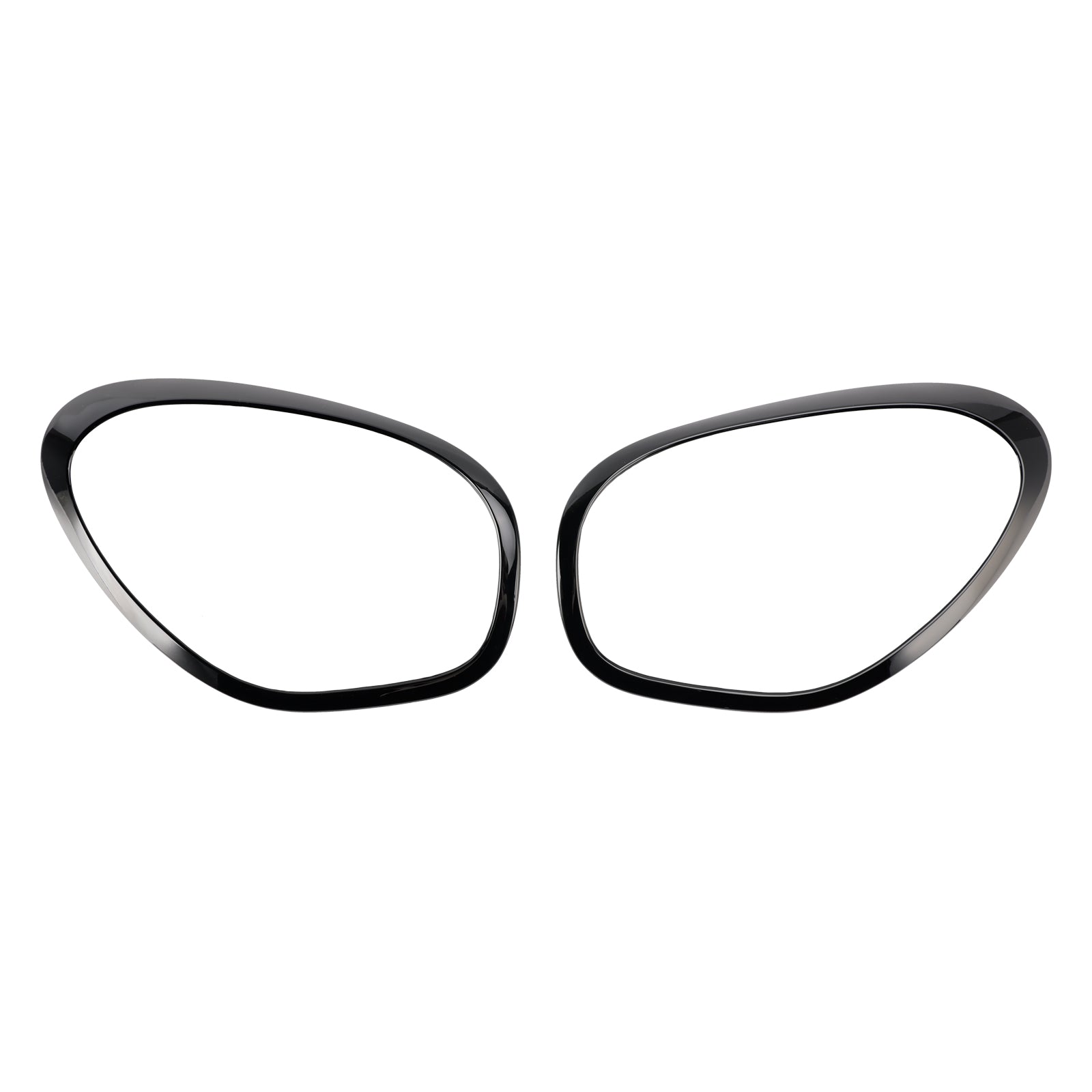 2011-2016 MINI Cooper R60 Countryman (Submodel: Base, S, S ALL4) 2pcs Gloss Black Headlights Ornamental Ring