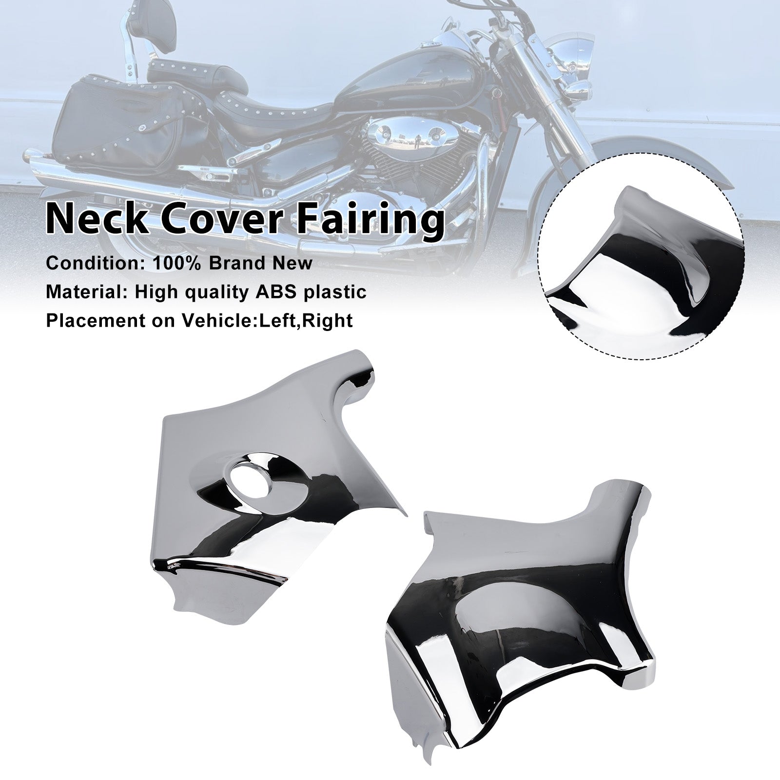 2001-2004 Suzuki Volusia VL400/800 models ALL Neck Cover Fairing