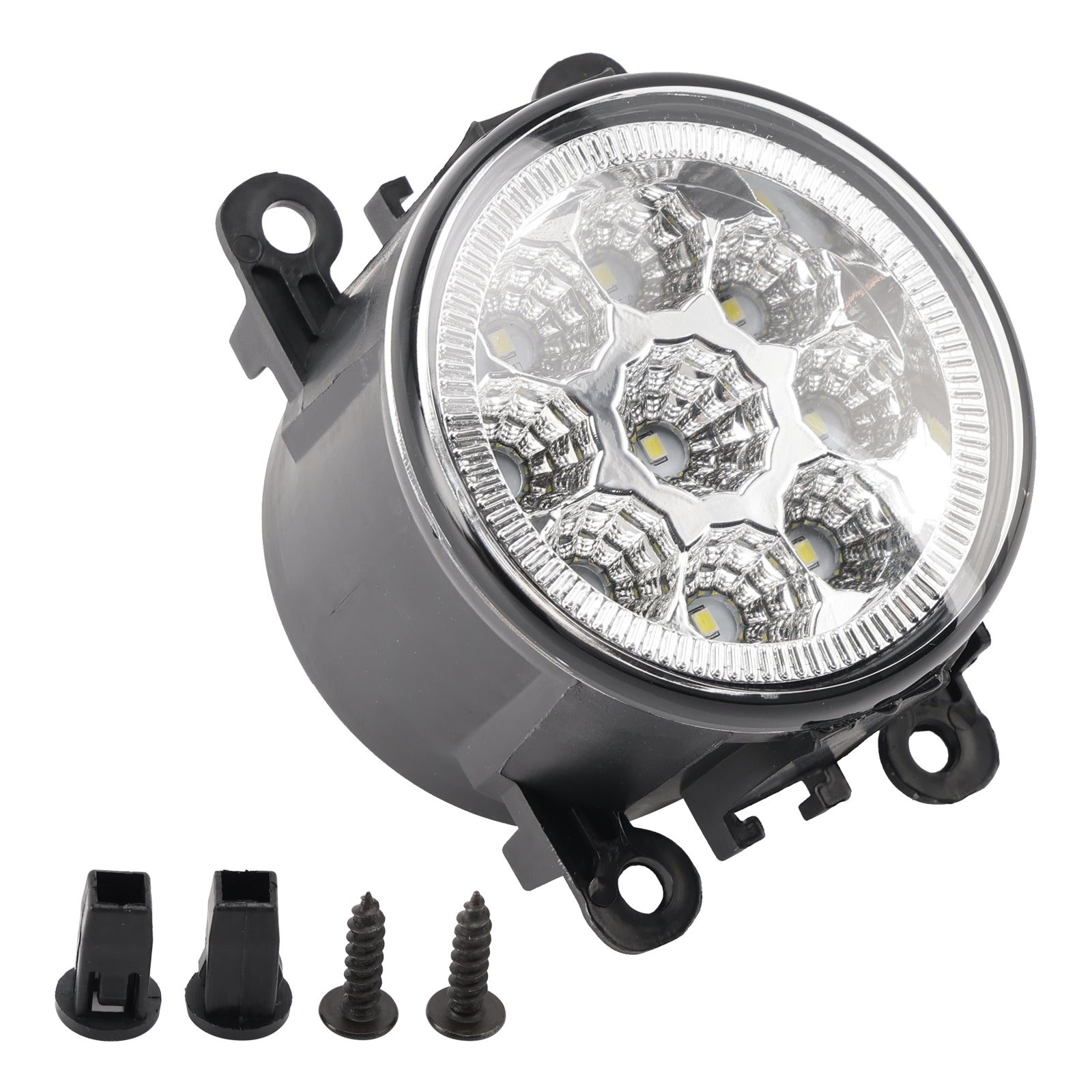 9 LED Daytime Running Fog Lights For Ford Focus Fiesta C-Max 84501AJ00A