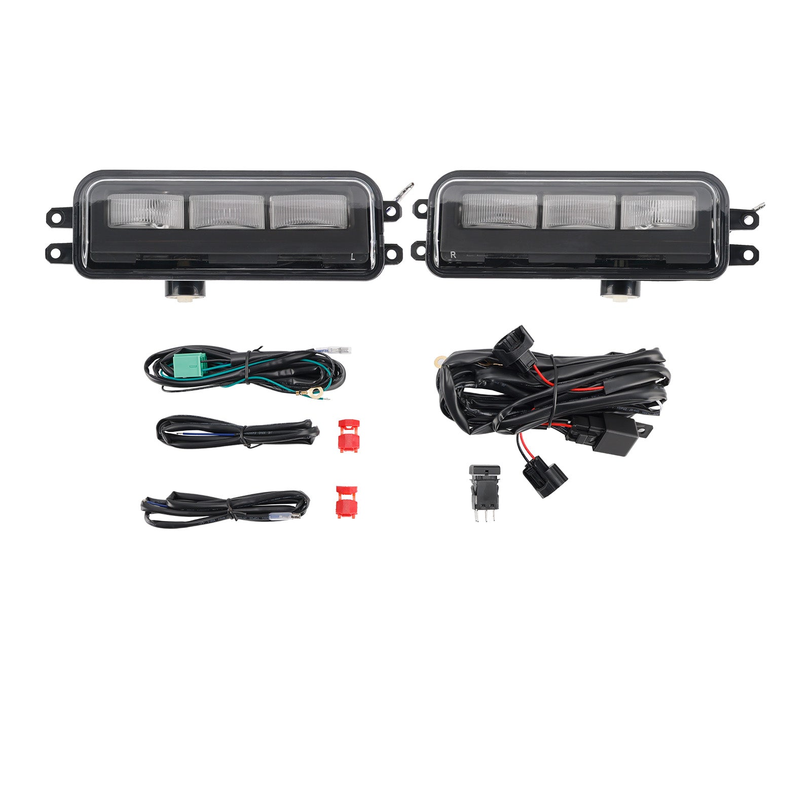 2024-2025 Toyota Tacoma LED Front Bumper Fog Light Lamp + Wire Harness