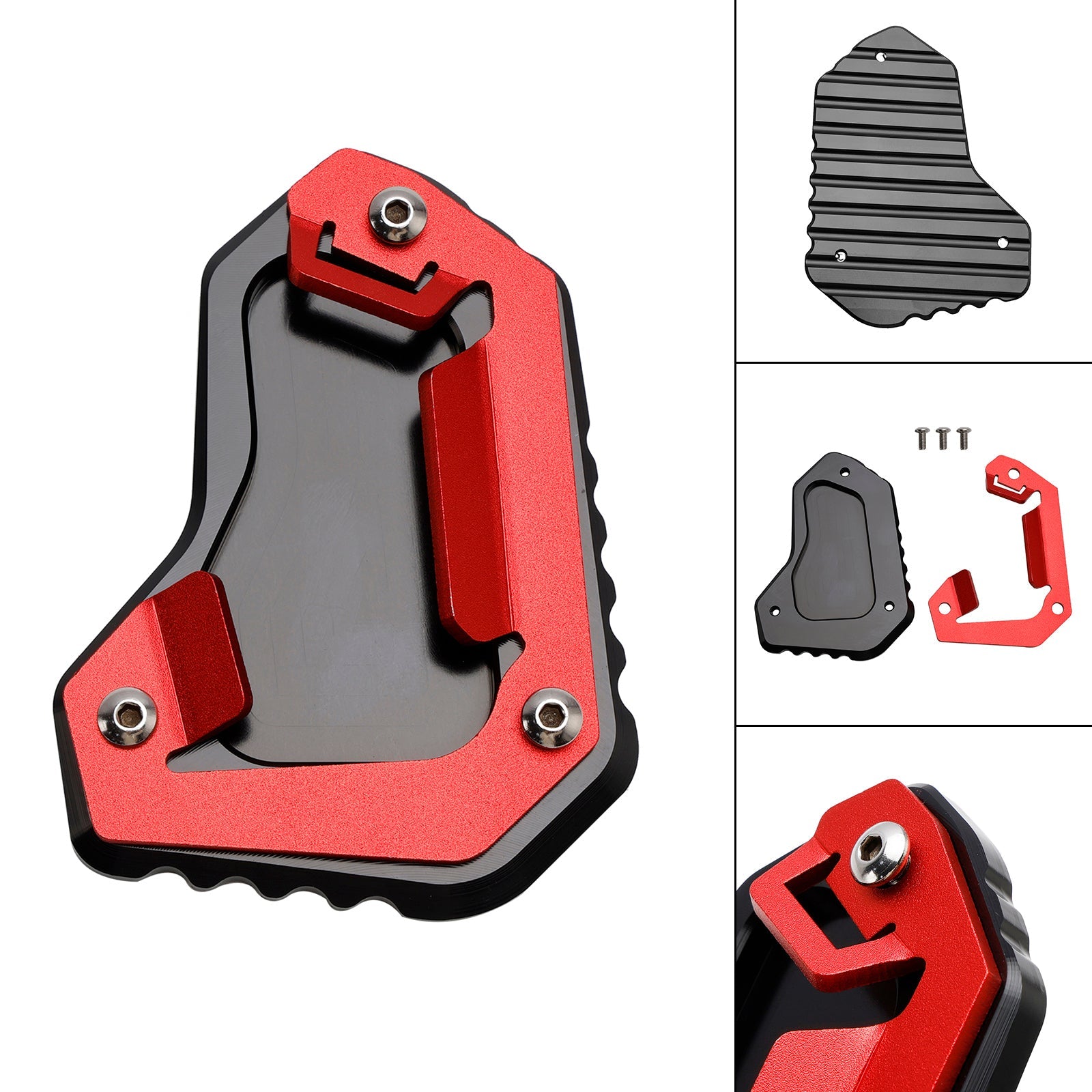 Kickstand Enlarge Plate Pad fit for Tiger 1200 Explorer（V13VG）2012-2015