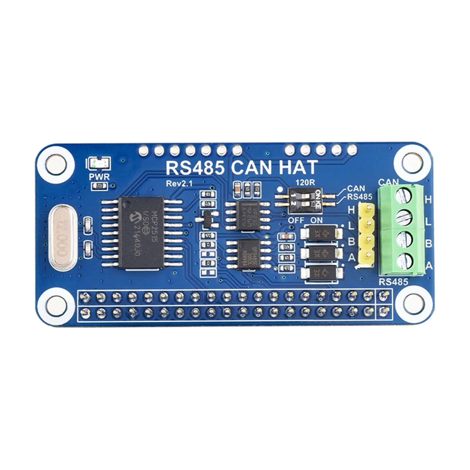 Raspberry Pi RS485 Can Expansion Board UART Communication Module Onboard TVS