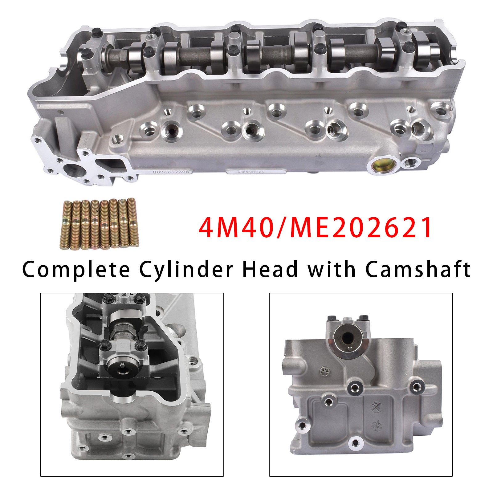 Complete Cylinder Head 4M40 ME202621 For Mitsubishi Pajero Montero 2.8 TD Canter