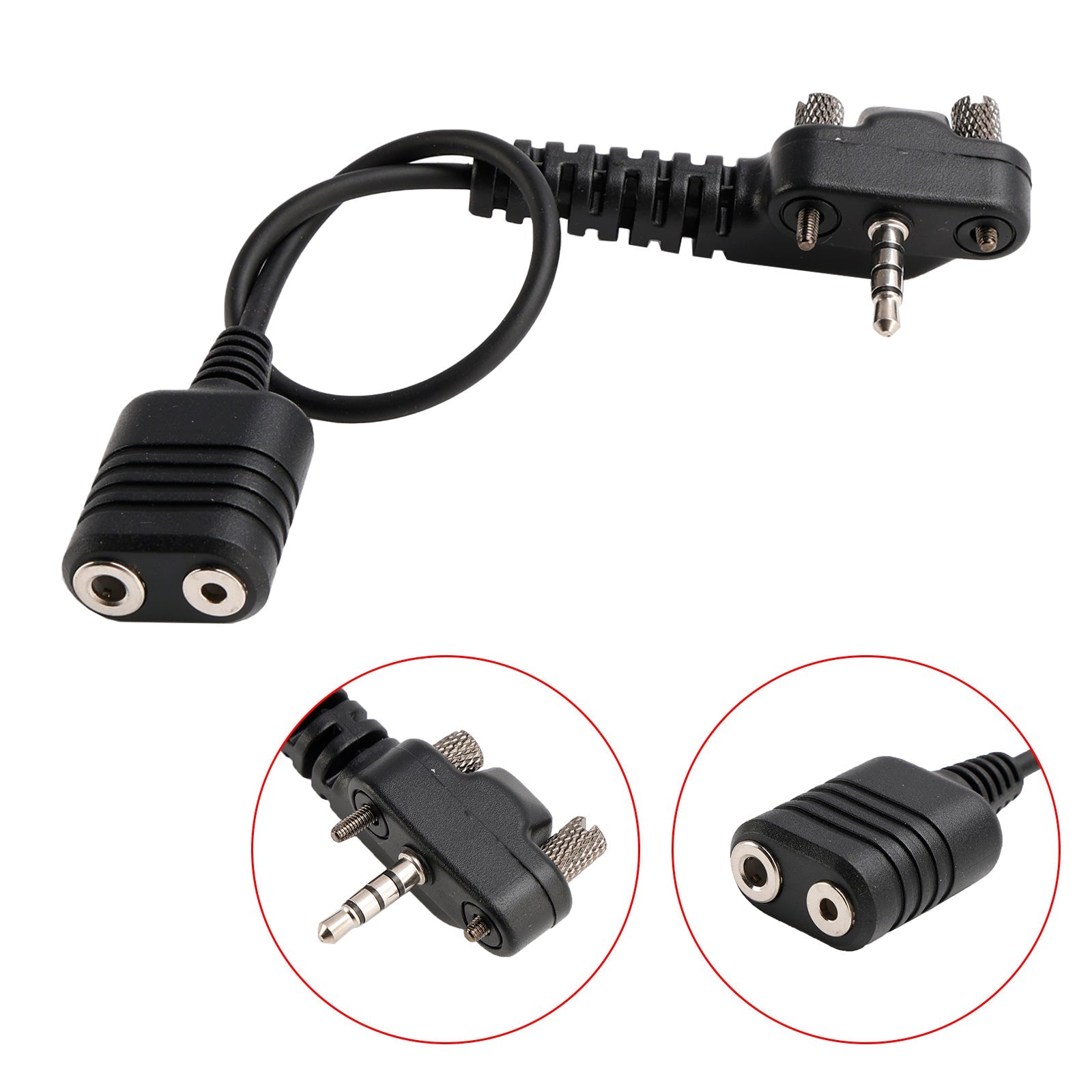 K Interface Headset Port Converter Cable for Vertex VX-228 VX-230 VX-231 VX-298