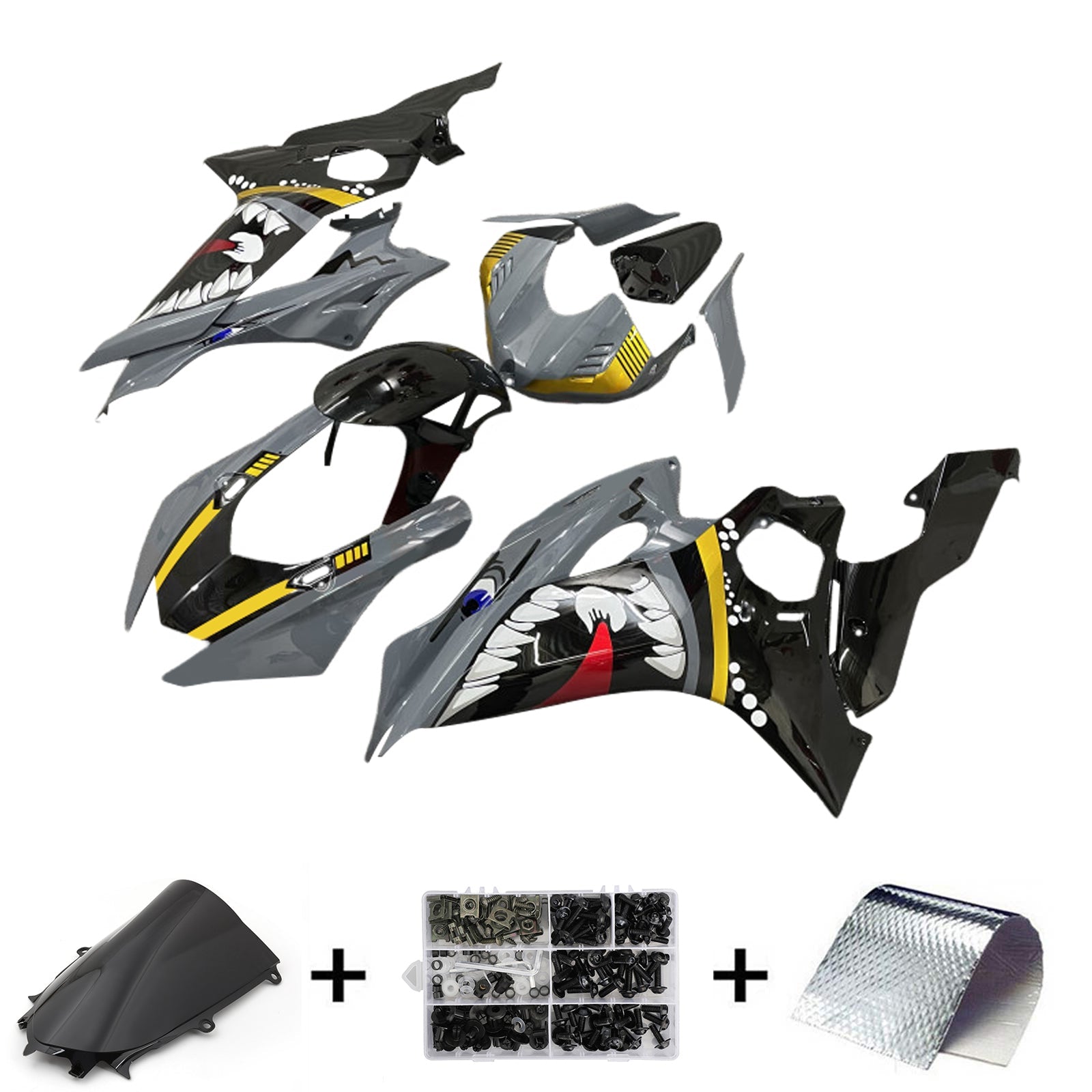 Yamaha YZF-R6 2017-2023 Fairing Kit Bodywork Plastic ABS