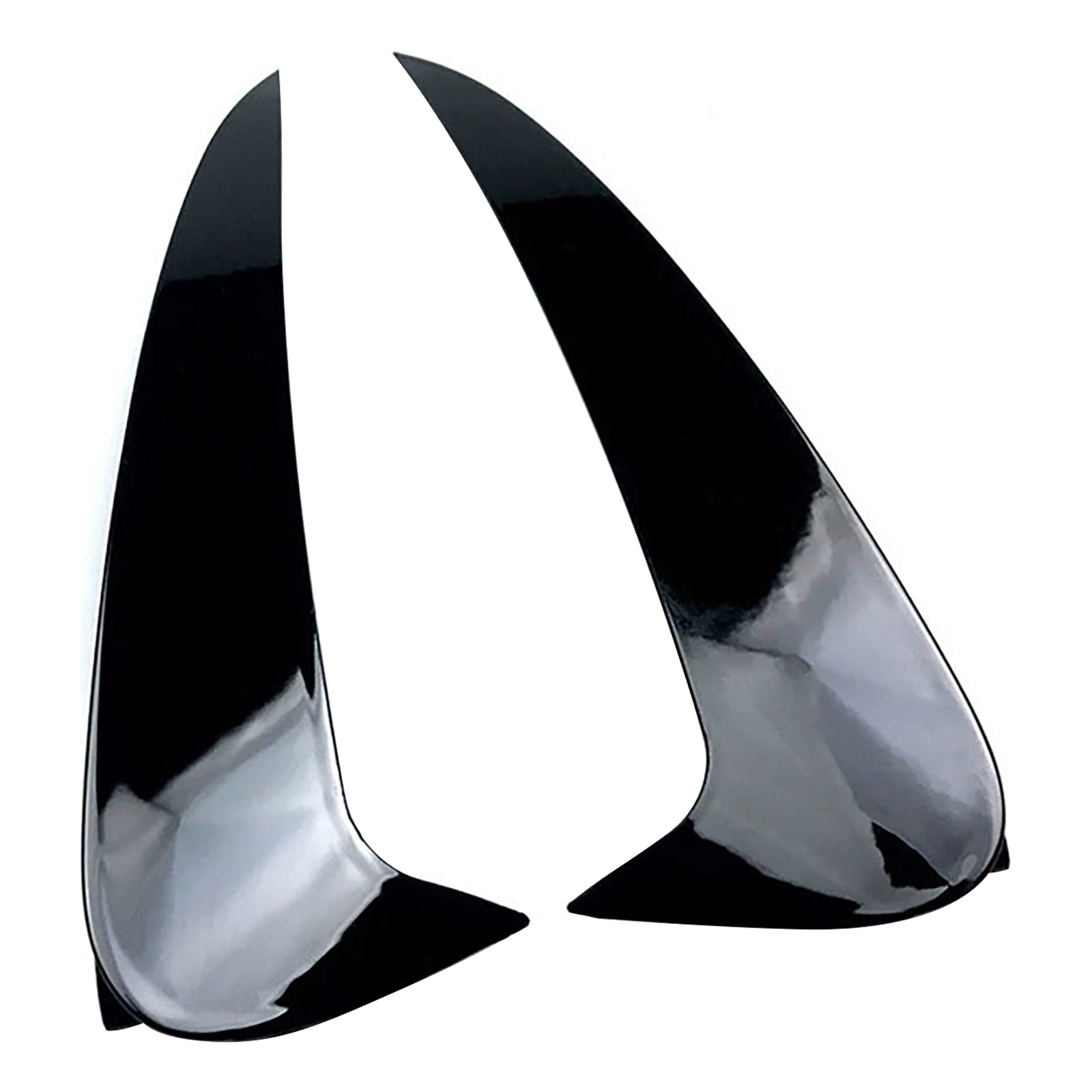 Gloss Black Rear Air Vent Cover For Benz C Class W205 C43 C63 2014-2019