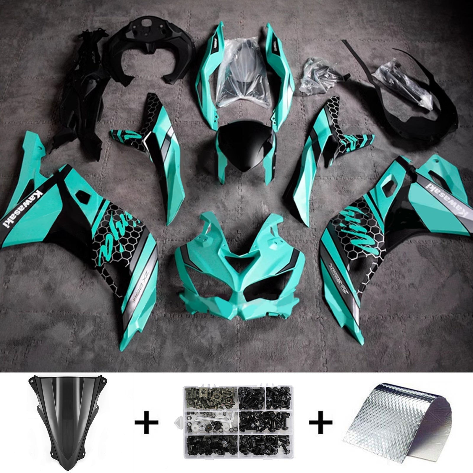 Kawasaki Ninja ZX-25R ZX-4R ZX-4RR 2019-2024 Fairing Kit